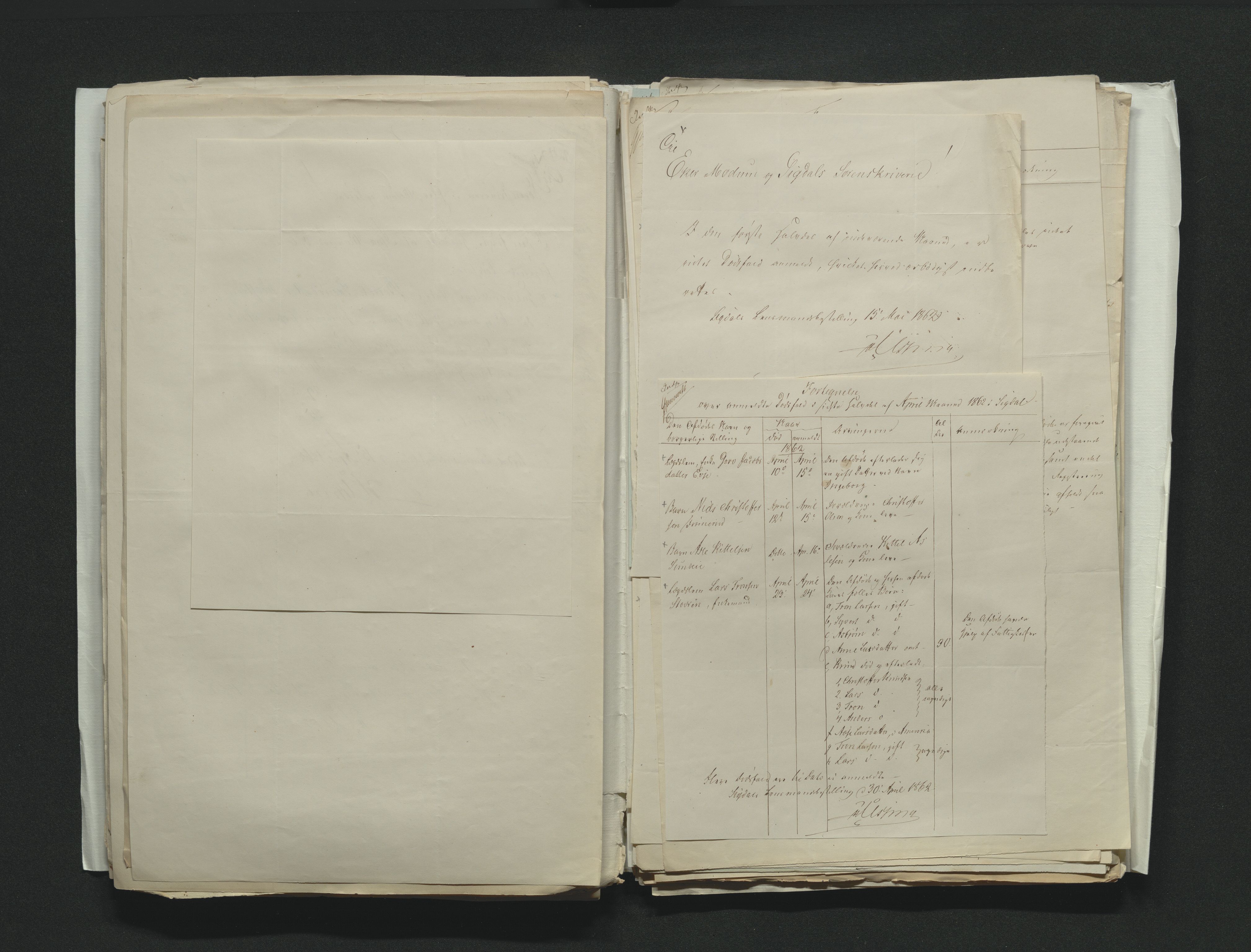 Eiker, Modum og Sigdal sorenskriveri, AV/SAKO-A-123/H/Ha/Hab/L0011: Dødsfallsmeldinger, 1862-1865, s. 98