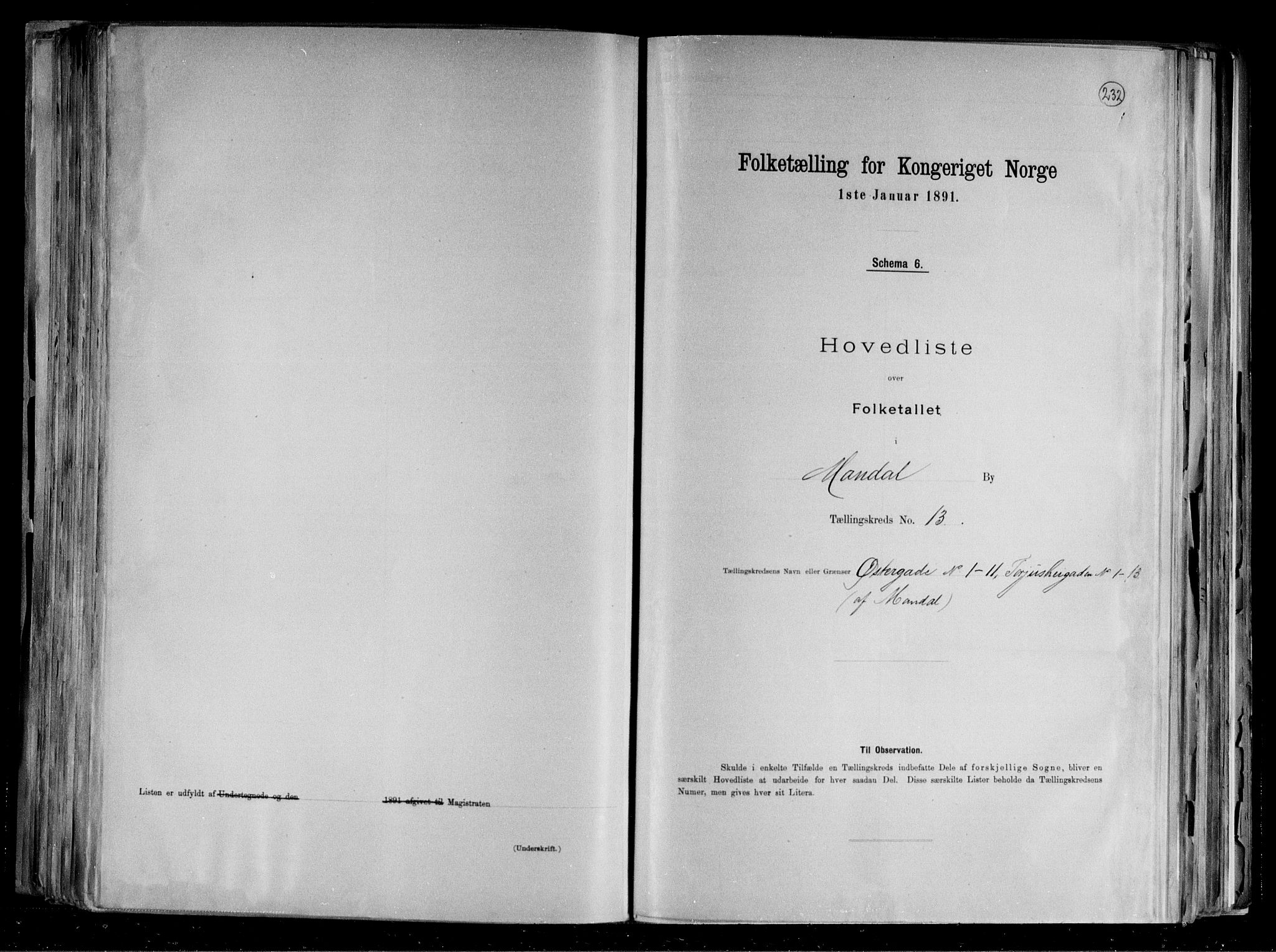 RA, Folketelling 1891 for 1002 Mandal ladested, 1891, s. 30