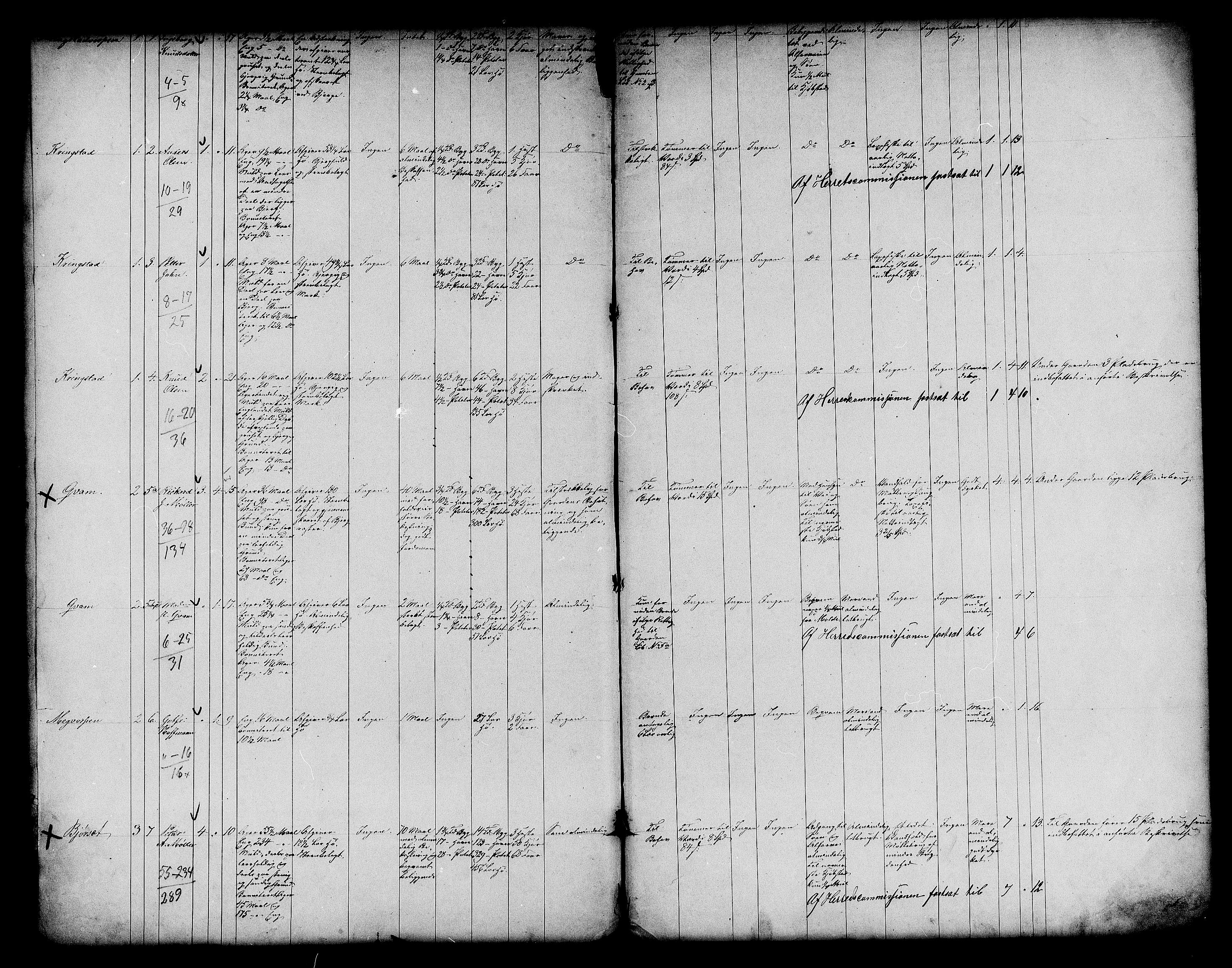 Matrikkelrevisjonen av 1863, AV/RA-S-1530/F/Fe/L0297: Bolsø, 1863