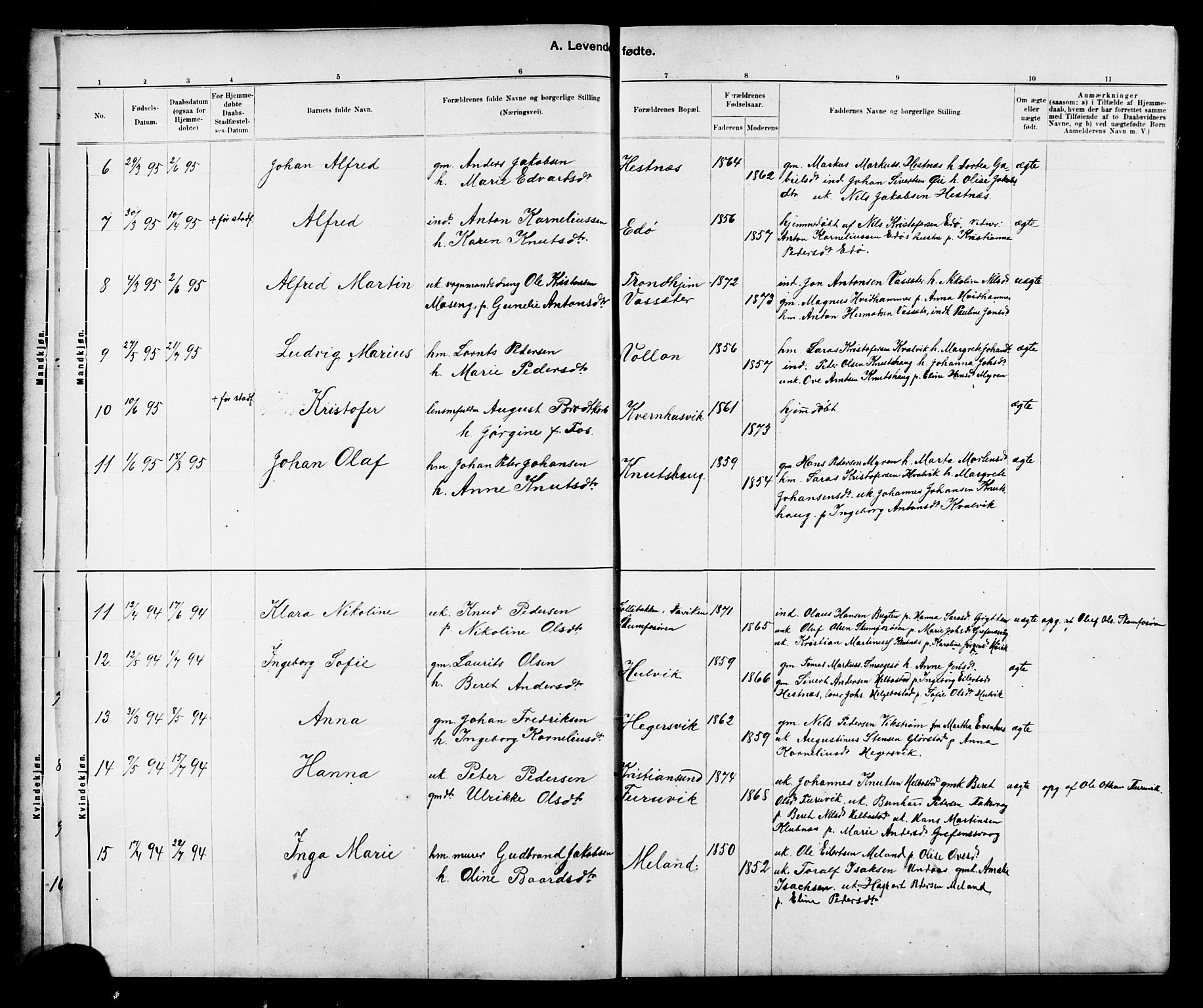 Ministerialprotokoller, klokkerbøker og fødselsregistre - Sør-Trøndelag, SAT/A-1456/634/L0542: Klokkerbok nr. 634C04, 1892-1916