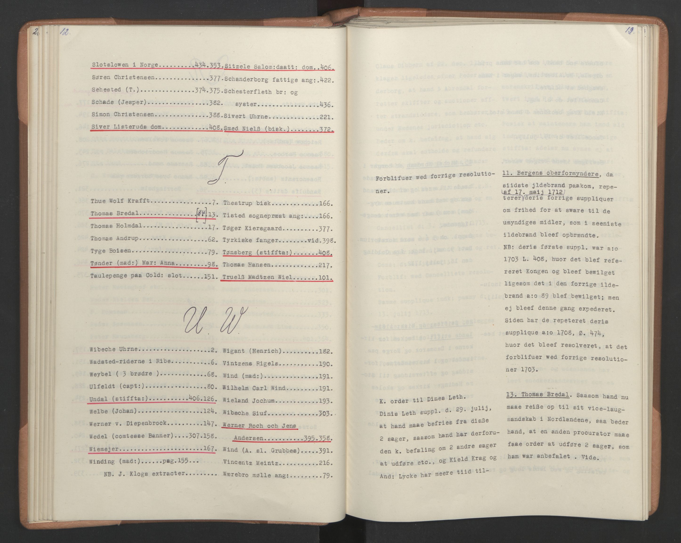 Avskriftsamlingen, AV/RA-EA-4022/F/Fa/L0079: Supplikker, 1712-1713, s. 61