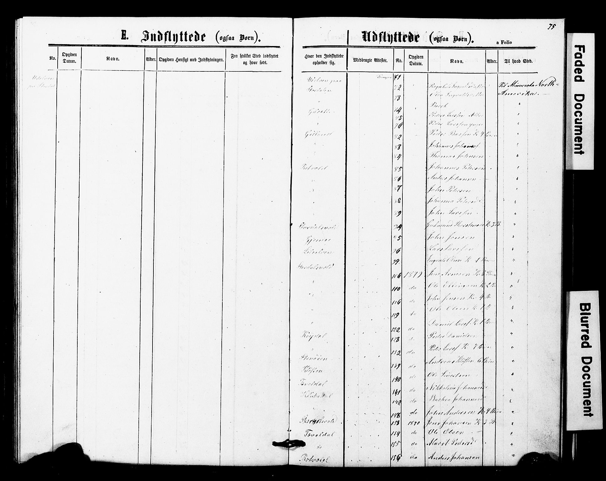 Ministerialprotokoller, klokkerbøker og fødselsregistre - Nord-Trøndelag, SAT/A-1458/707/L0052: Klokkerbok nr. 707C01, 1864-1897, s. 75