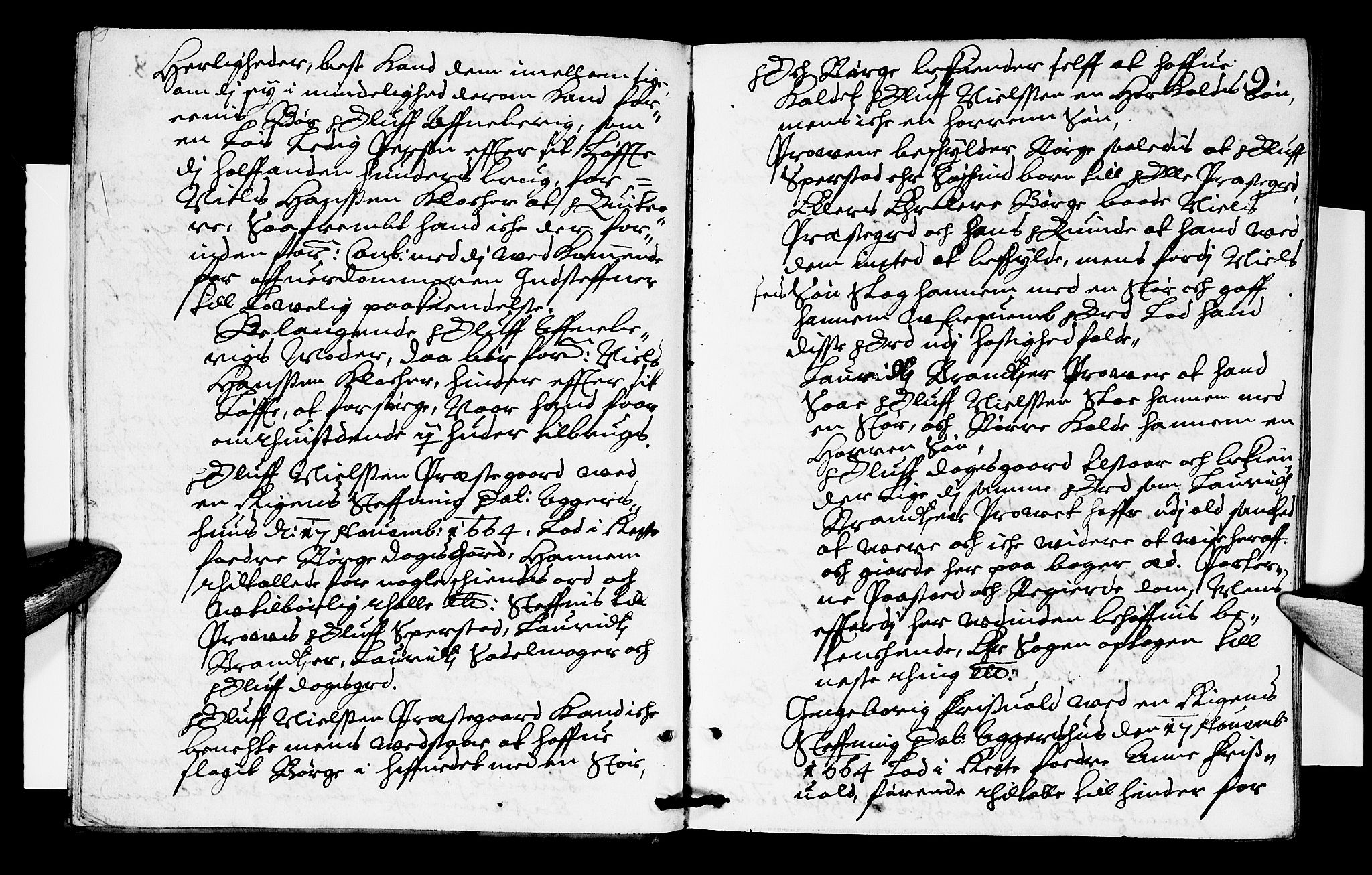 Sorenskriverier i Gudbrandsdalen, AV/SAH-TING-036/G/Gb/Gba/L0004: Tingbok - Nord-Gudbrandsdal, 1665, s. 8b-9a