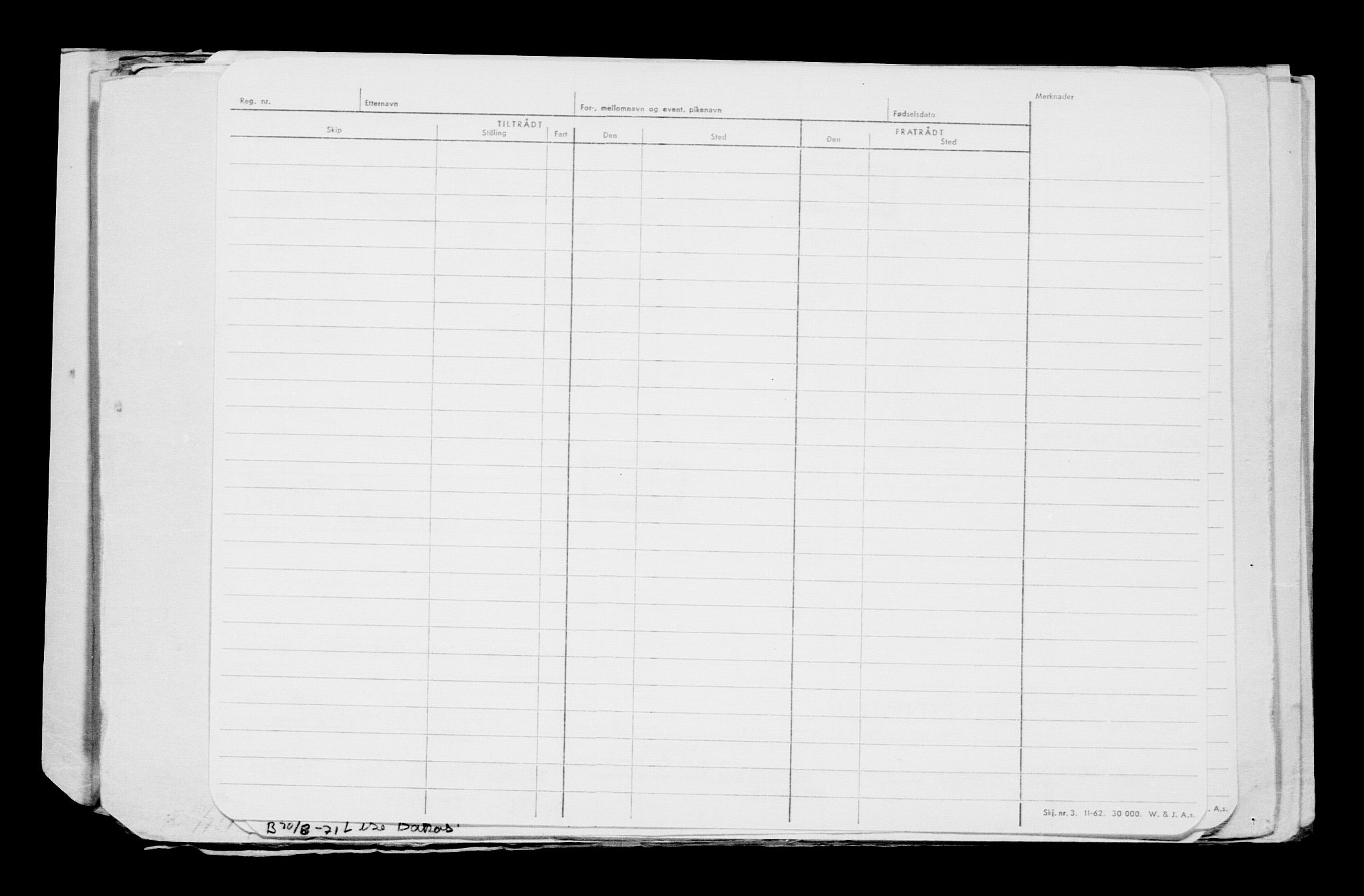 Direktoratet for sjømenn, AV/RA-S-3545/G/Gb/L0209: Hovedkort, 1922, s. 324