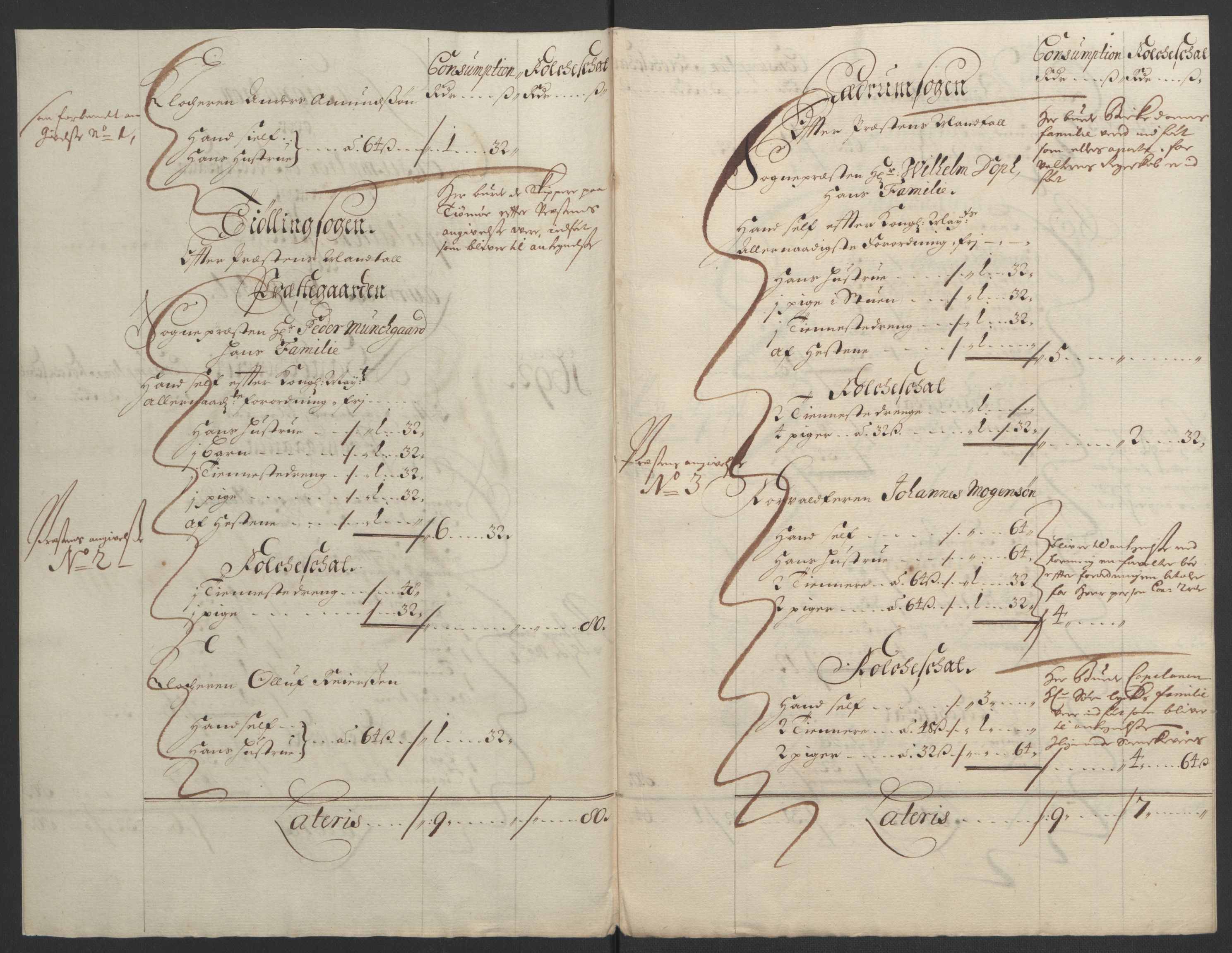 Rentekammeret inntil 1814, Reviderte regnskaper, Fogderegnskap, RA/EA-4092/R33/L1973: Fogderegnskap Larvik grevskap, 1692, s. 116