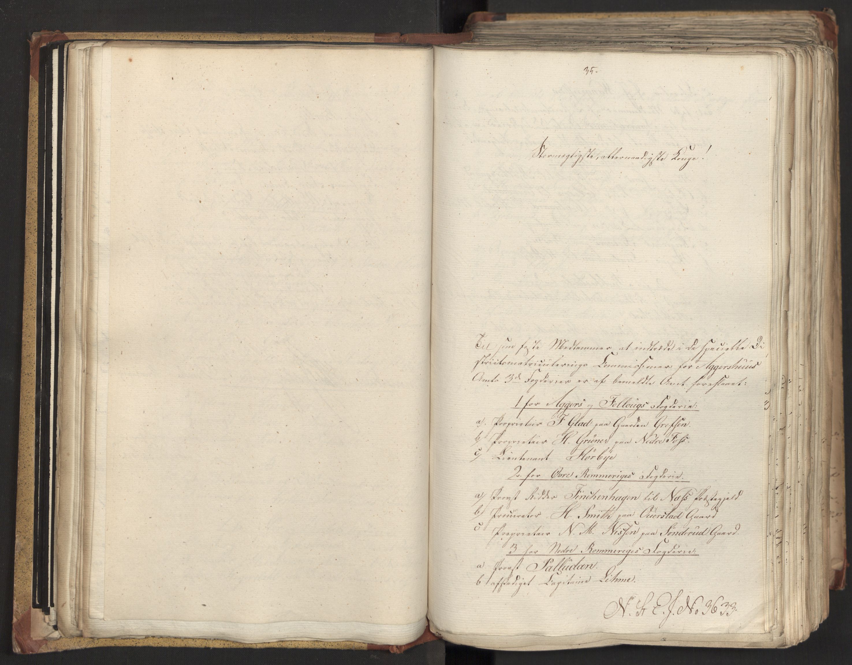 Statsrådsavdelingen i Stockholm, AV/RA-S-1003/D/Da/L0018: Regjeringsinnstillinger nr. 3599-3855, 1819, s. 83