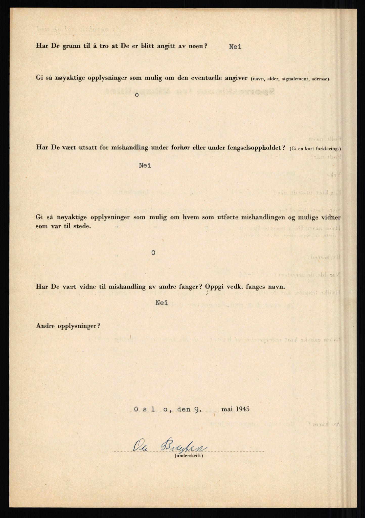 Rikspolitisjefen, AV/RA-S-1560/L/L0003: Bua, Bjarne - Erdal, Ingolf, 1940-1945, s. 24