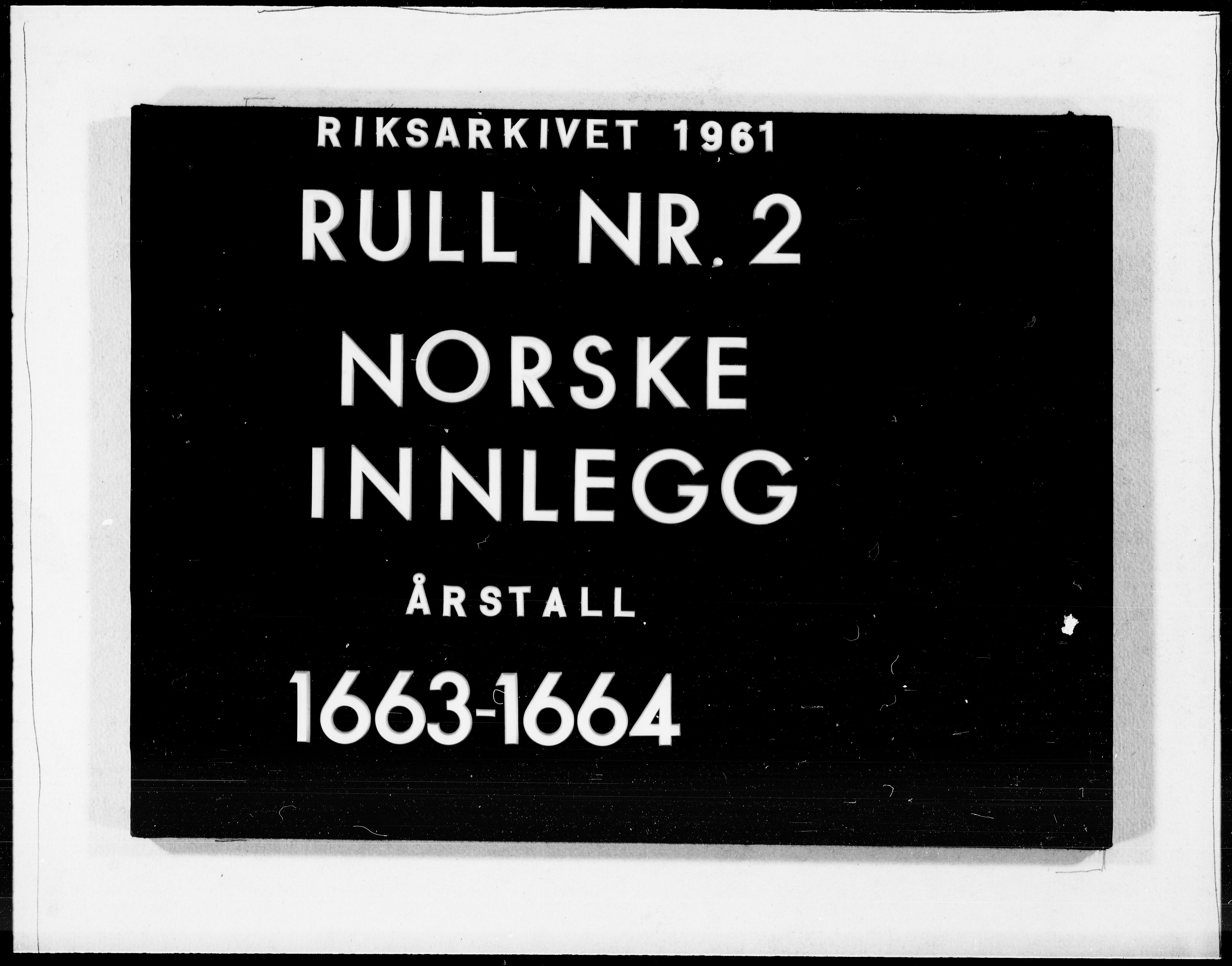 Danske Kanselli 1572-1799, AV/RA-EA-3023/F/Fc/Fcc/Fcca/L0023: Norske innlegg 1572-1799, 1662-1664, s. 44