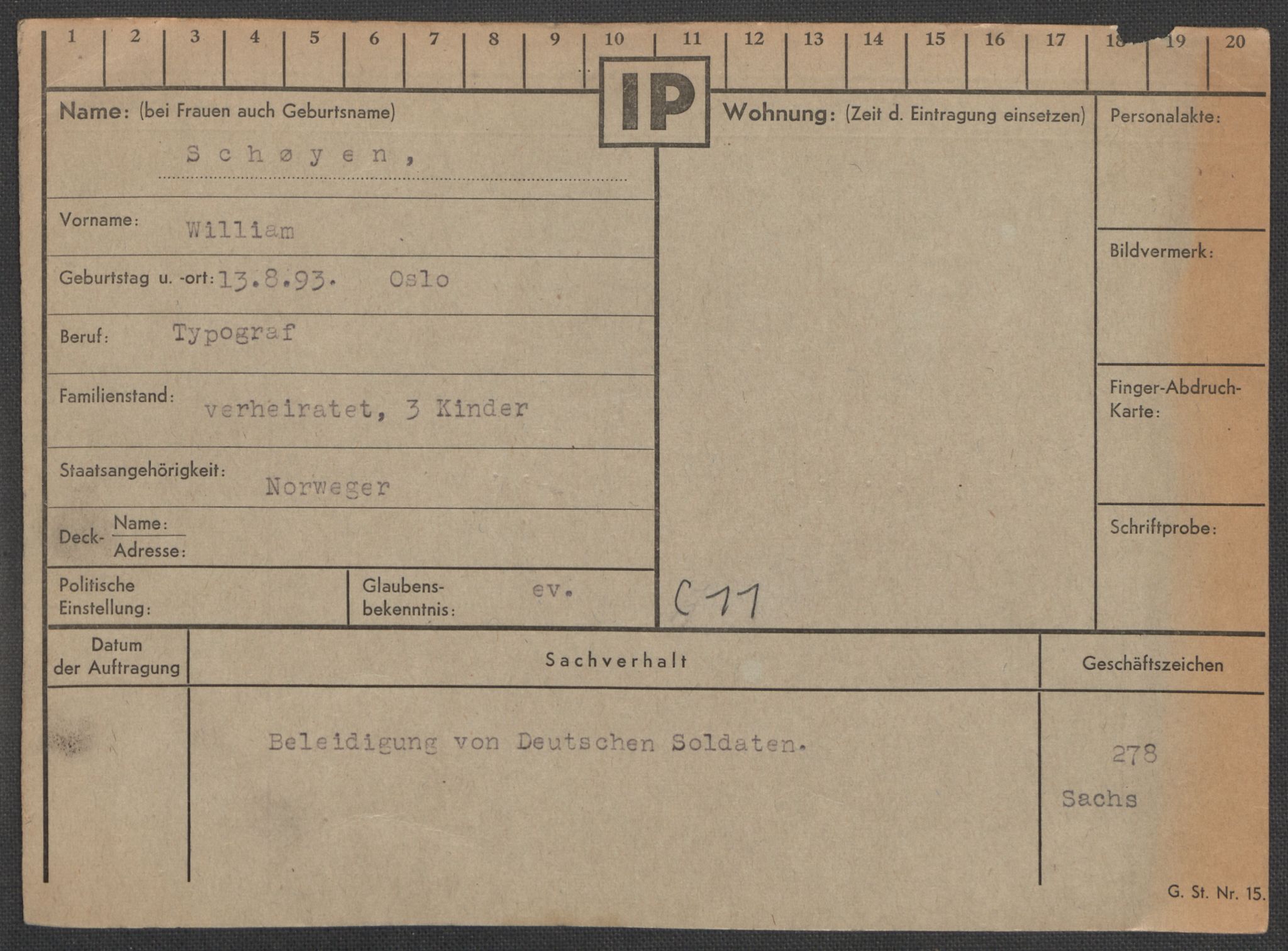 Befehlshaber der Sicherheitspolizei und des SD, RA/RAFA-5969/E/Ea/Eaa/L0009: Register over norske fanger i Møllergata 19: Ru-Sy, 1940-1945, s. 562