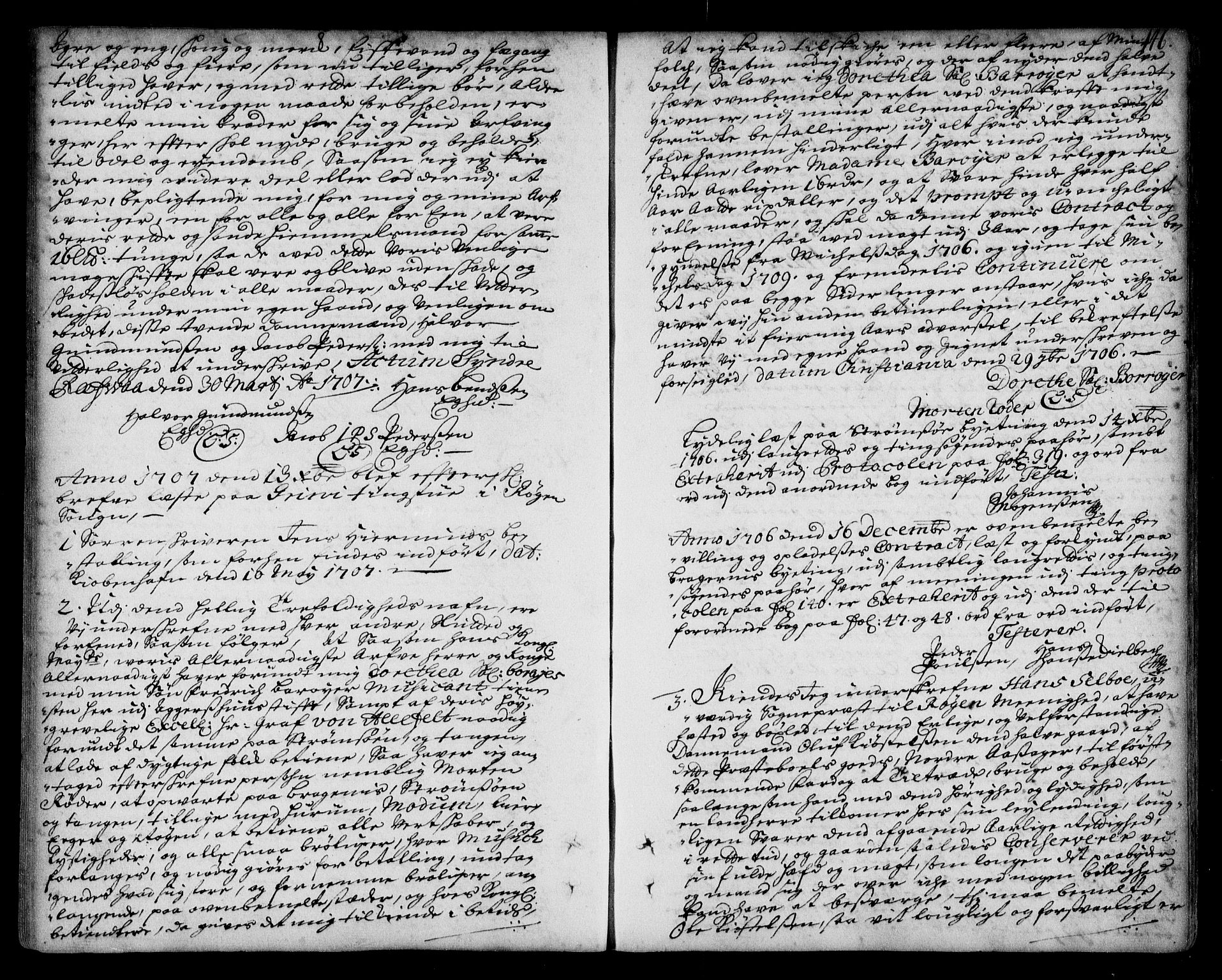 Lier, Røyken og Hurum sorenskriveri, SAKO/A-89/G/Ga/Gaa/L0001: Pantebok nr. I, 1701-1725, s. 146