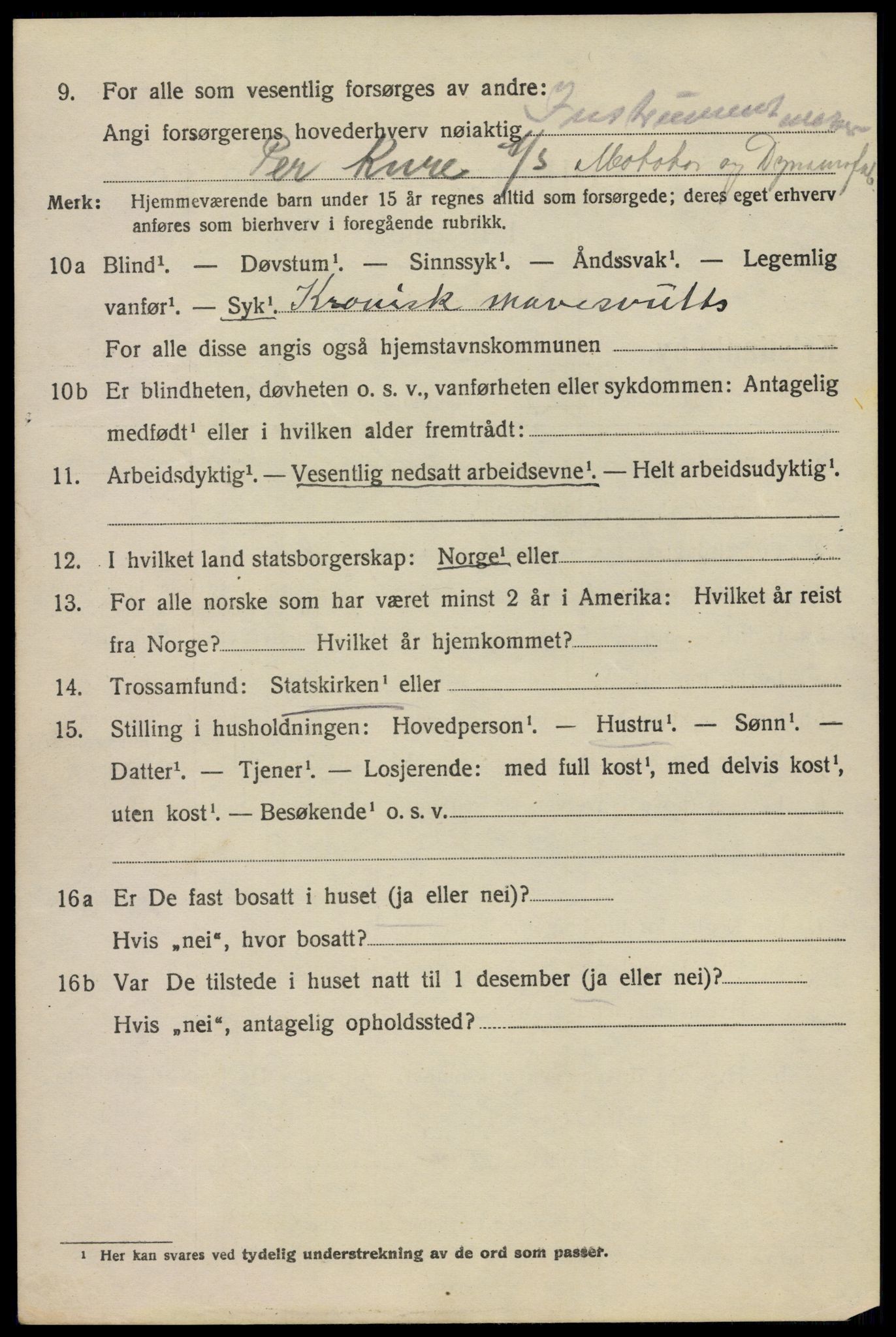 SAO, Folketelling 1920 for 0301 Kristiania kjøpstad, 1920, s. 355146