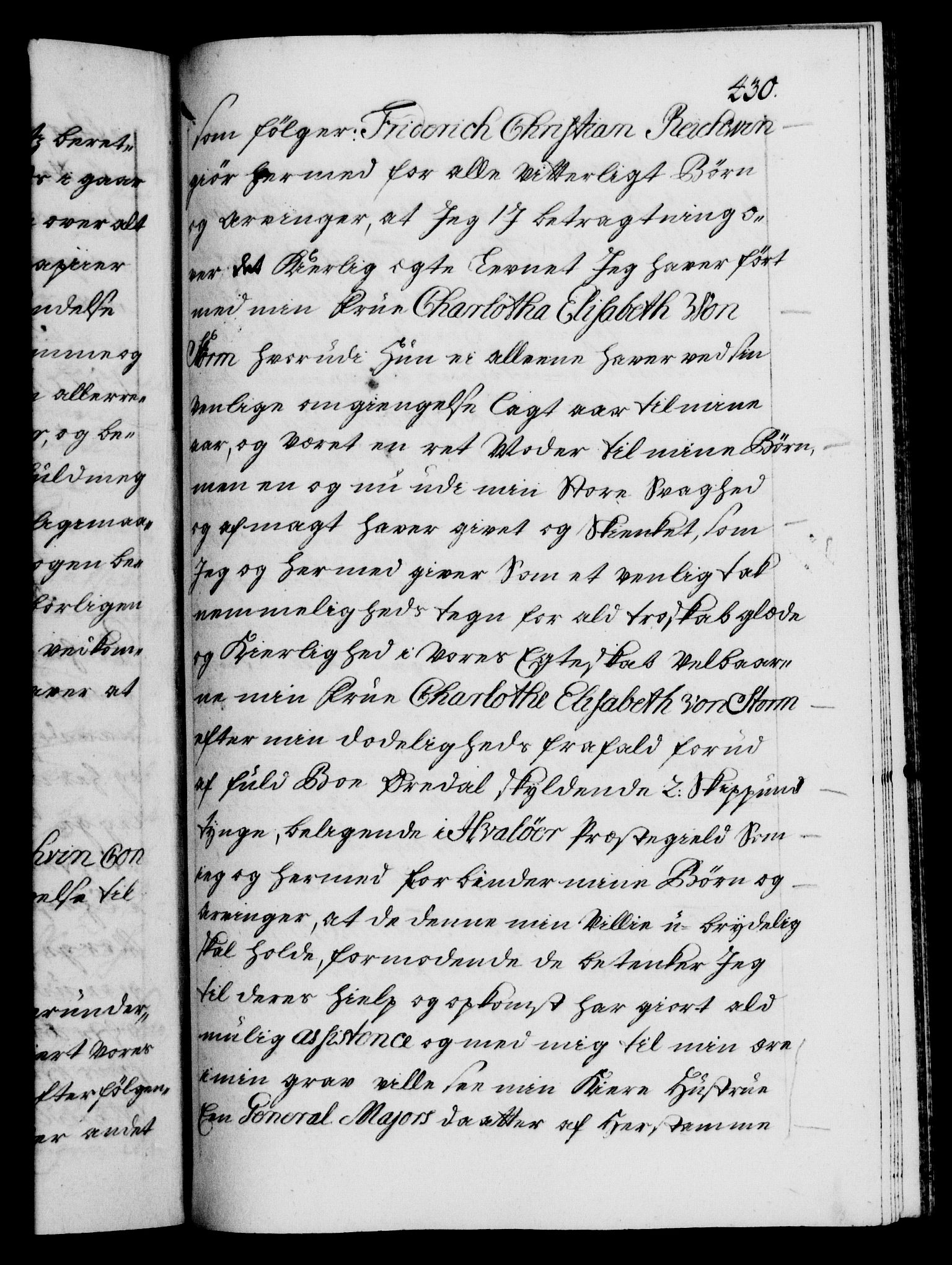Danske Kanselli 1572-1799, AV/RA-EA-3023/F/Fc/Fca/Fcaa/L0026: Norske registre, 1729-1730, s. 430a