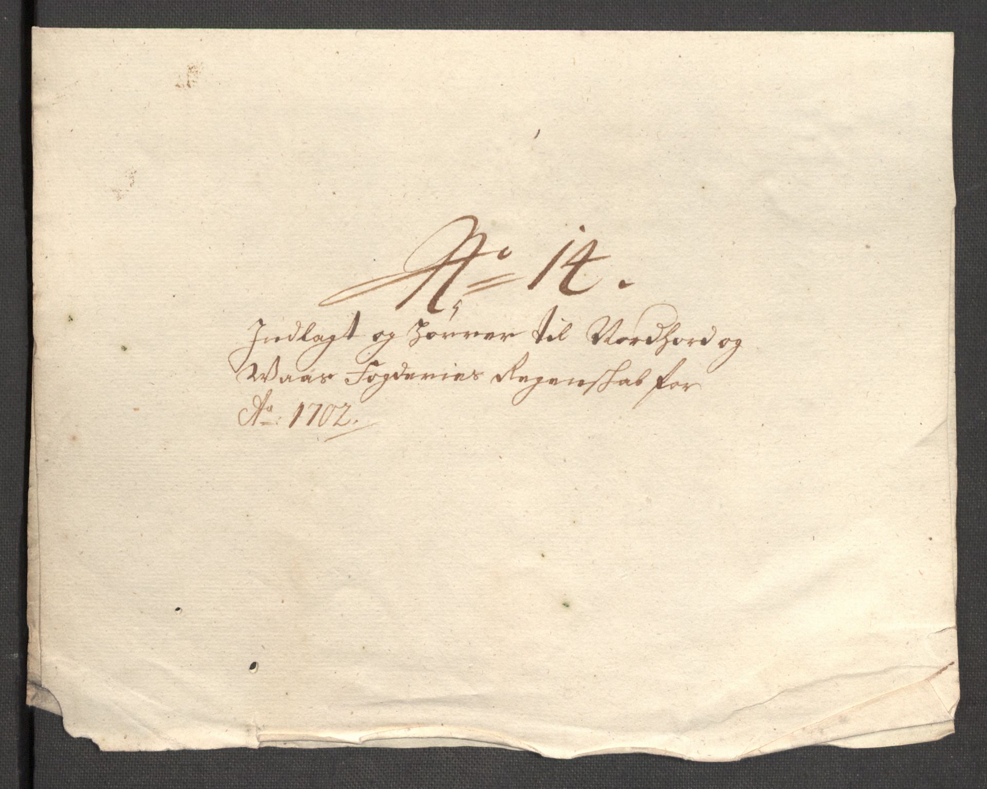 Rentekammeret inntil 1814, Reviderte regnskaper, Fogderegnskap, RA/EA-4092/R51/L3186: Fogderegnskap Nordhordland og Voss, 1702-1703, s. 149