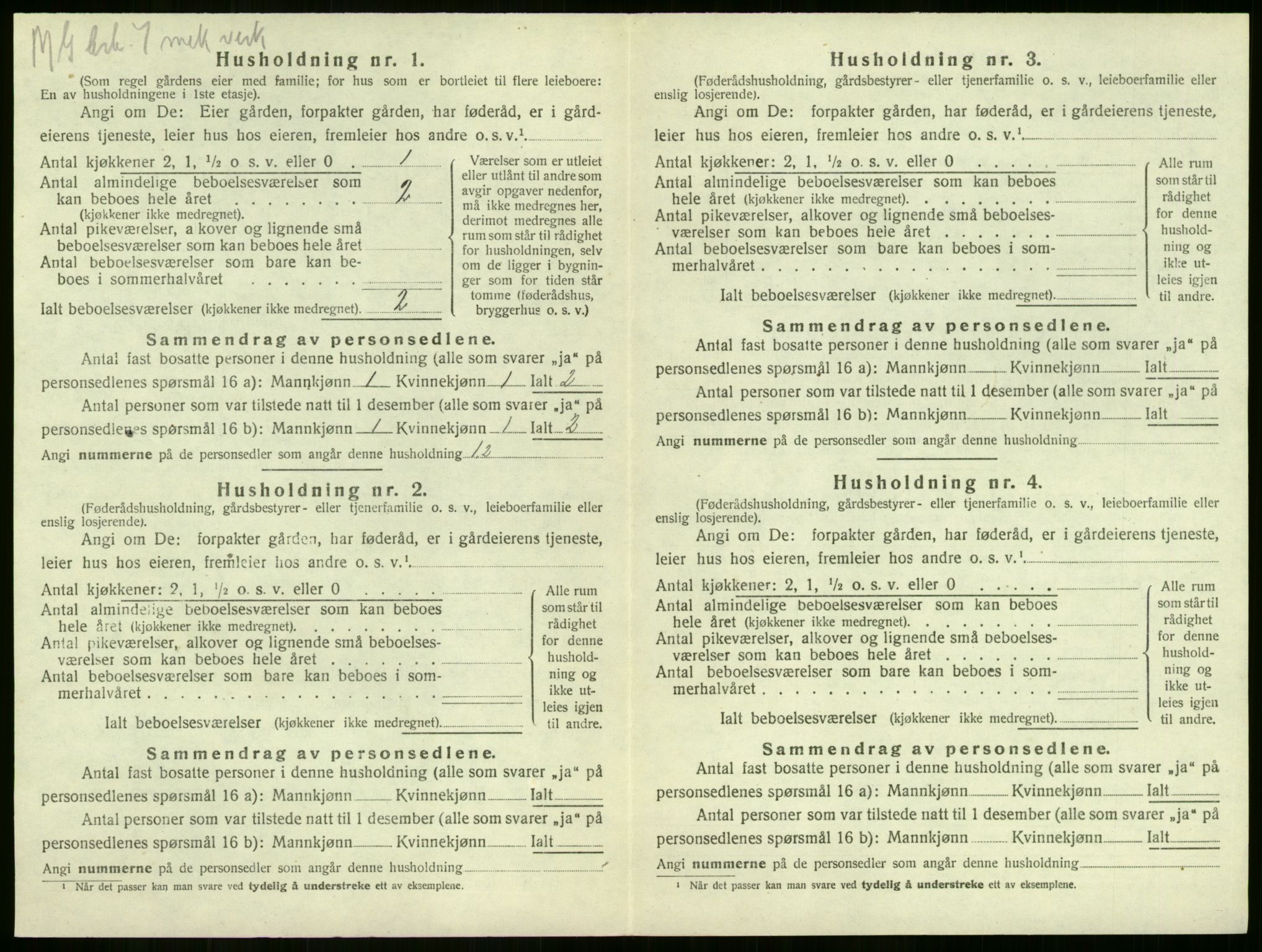 SAKO, Folketelling 1920 for 0724 Sandeherred herred, 1920, s. 1917