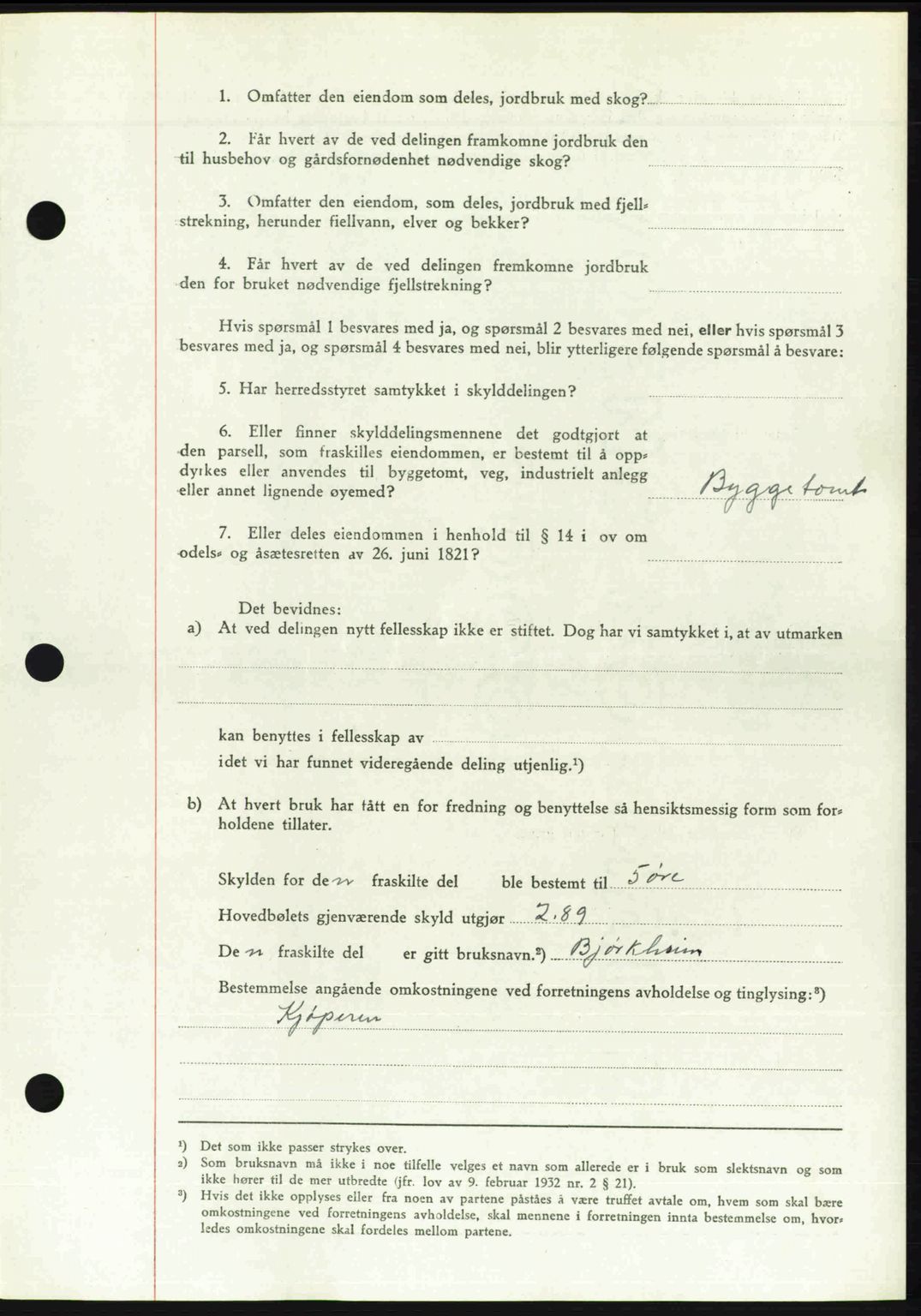 Romsdal sorenskriveri, AV/SAT-A-4149/1/2/2C: Pantebok nr. A28, 1948-1949, Dagboknr: 18/1949