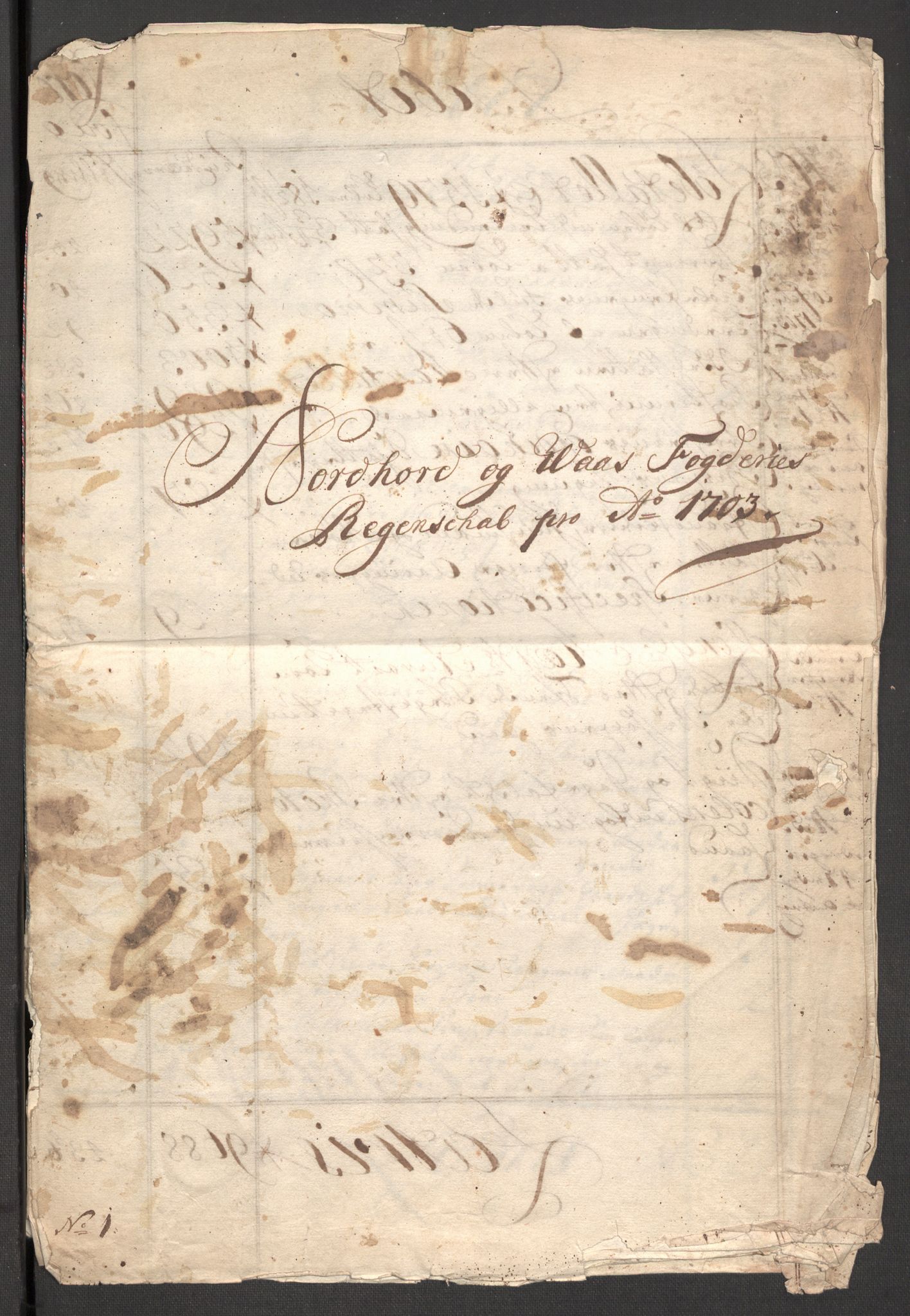 Rentekammeret inntil 1814, Reviderte regnskaper, Fogderegnskap, AV/RA-EA-4092/R51/L3186: Fogderegnskap Nordhordland og Voss, 1702-1703, s. 228