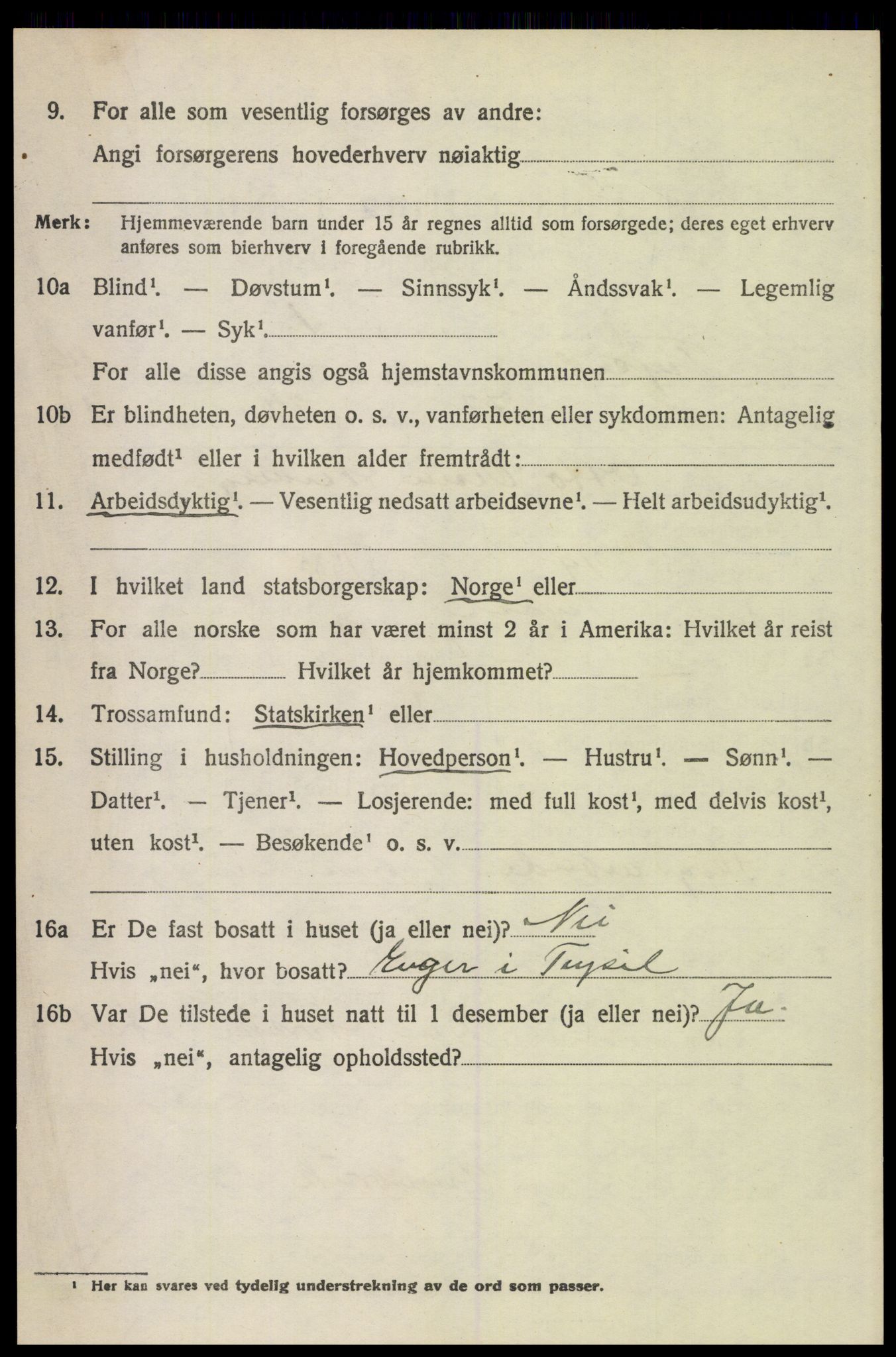 SAH, Folketelling 1920 for 0428 Trysil herred, 1920, s. 8760