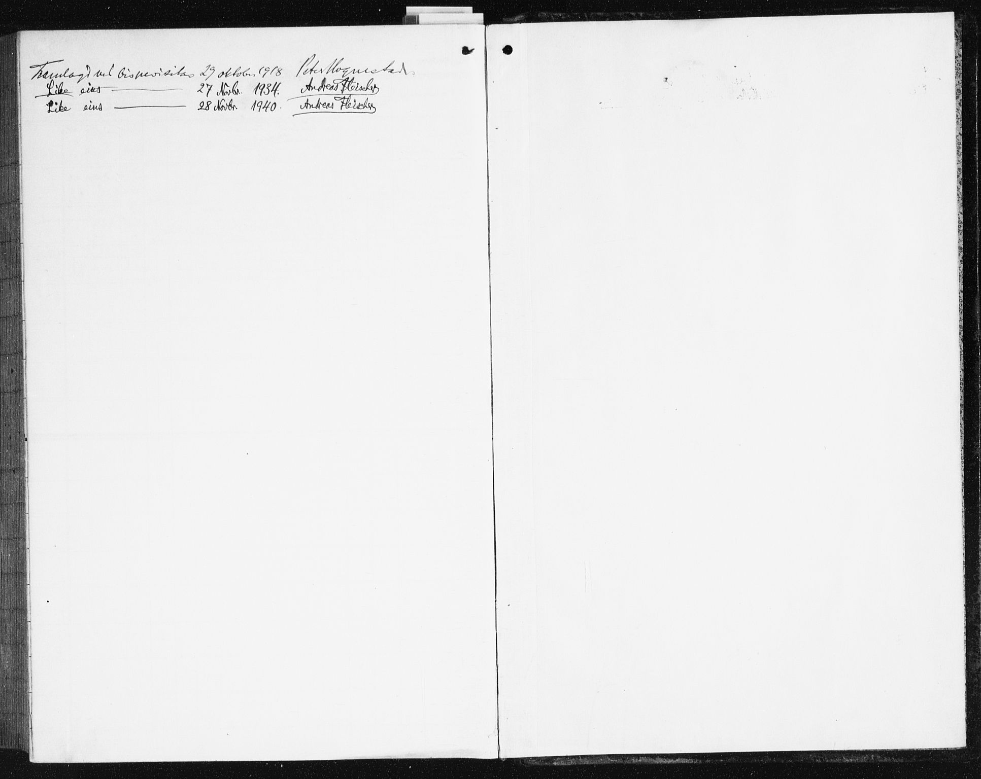 Domkirken sokneprestembete, AV/SAB-A-74801/H/Hab/L0018: Klokkerbok nr. B 11, 1915-1942