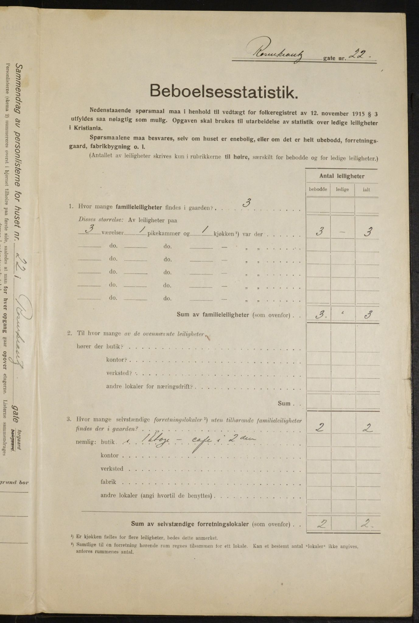 OBA, Kommunal folketelling 1.2.1916 for Kristiania, 1916, s. 86277