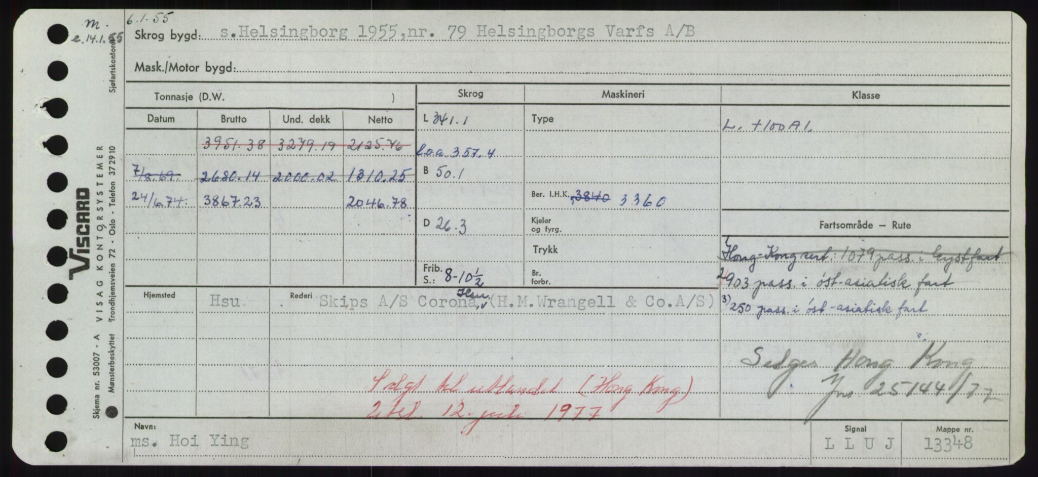 Sjøfartsdirektoratet med forløpere, Skipsmålingen, RA/S-1627/H/Hd/L0016: Fartøy, Hid-Holg, s. 163