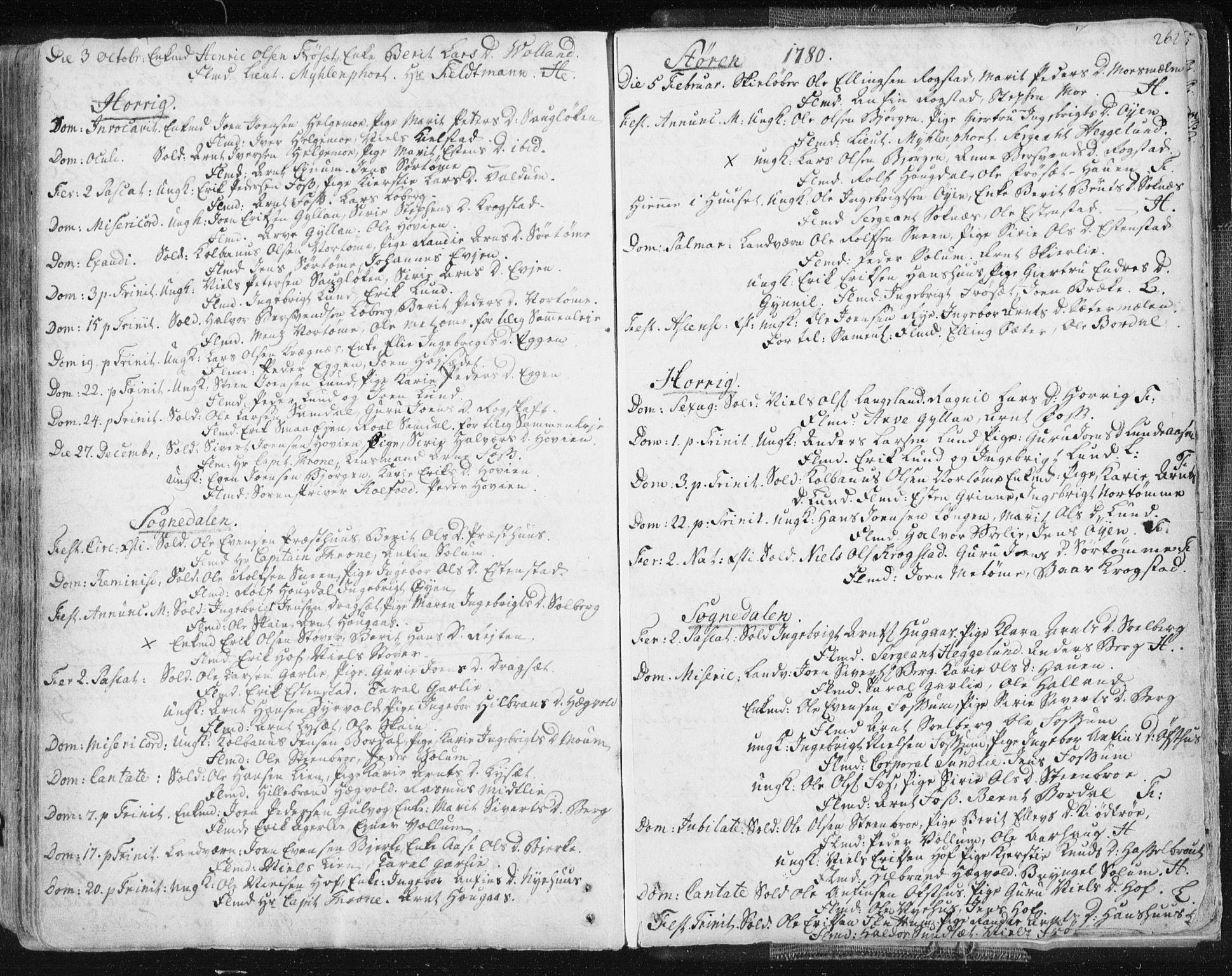 Ministerialprotokoller, klokkerbøker og fødselsregistre - Sør-Trøndelag, AV/SAT-A-1456/687/L0991: Ministerialbok nr. 687A02, 1747-1790, s. 262