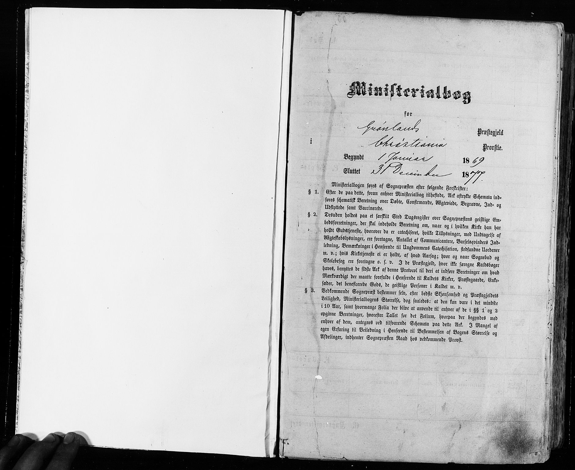 Grønland prestekontor Kirkebøker, SAO/A-10848/F/Fa/L0004: Ministerialbok nr. 4, 1869-1880