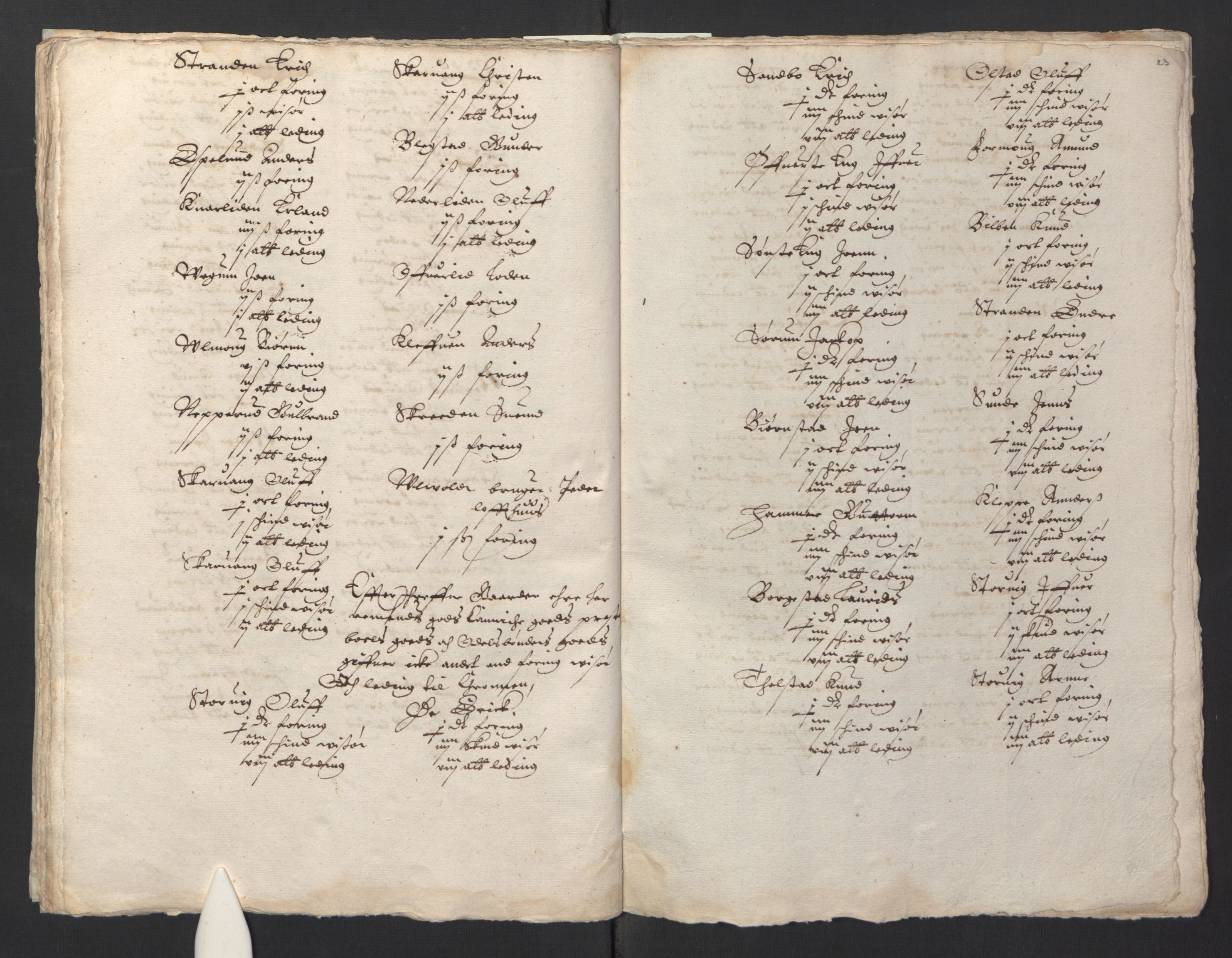 Stattholderembetet 1572-1771, AV/RA-EA-2870/Ek/L0001/0002: Jordebøker før 1624 og til utligning av garnisonsskatt 1624-1626: / Jordebøker for Akershus len, 1624-1625, s. 25