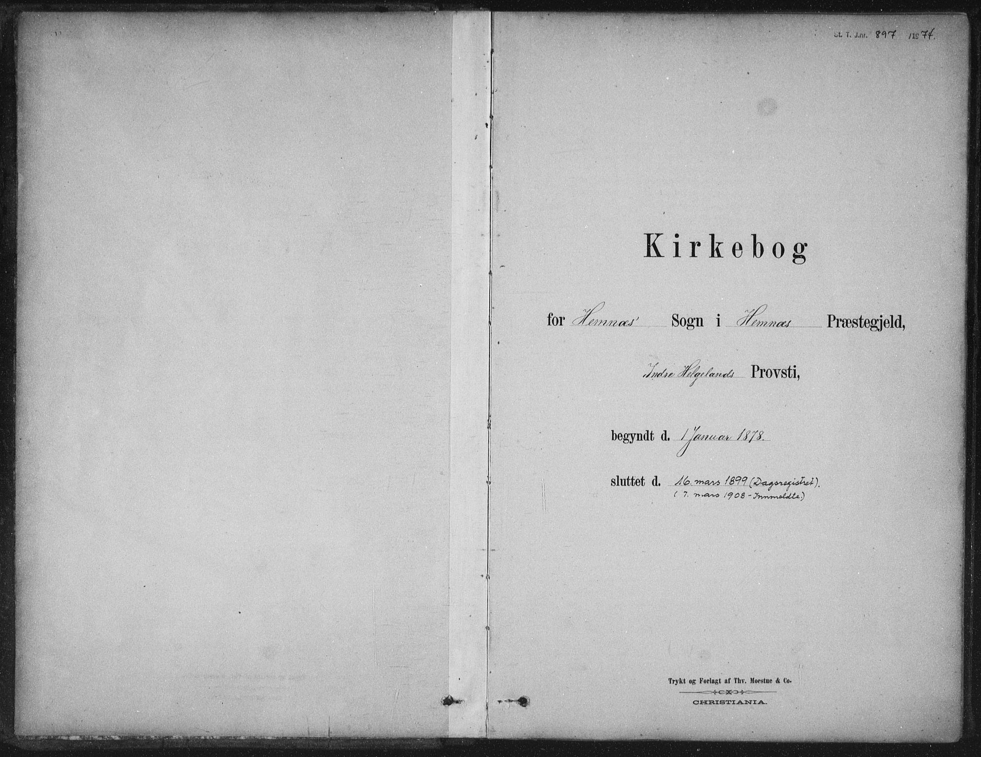 Ministerialprotokoller, klokkerbøker og fødselsregistre - Nordland, SAT/A-1459/825/L0361: Ministerialbok nr. 825A15, 1878-1893