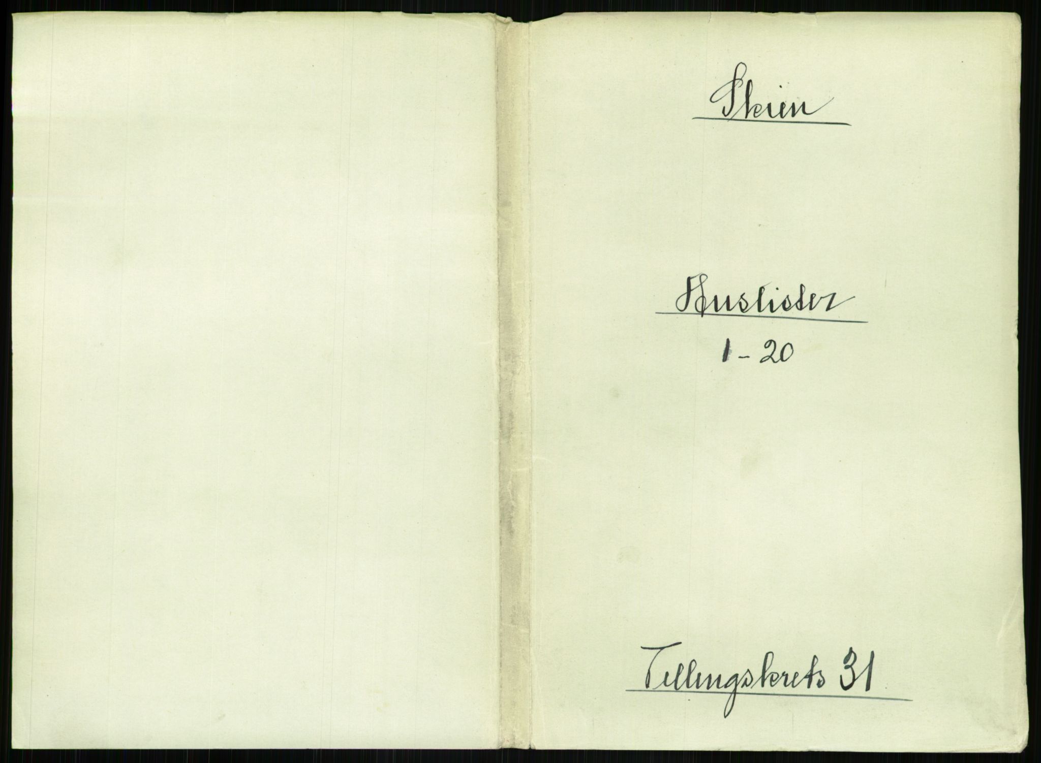 RA, Folketelling 1891 for 0806 Skien kjøpstad, 1891, s. 1168