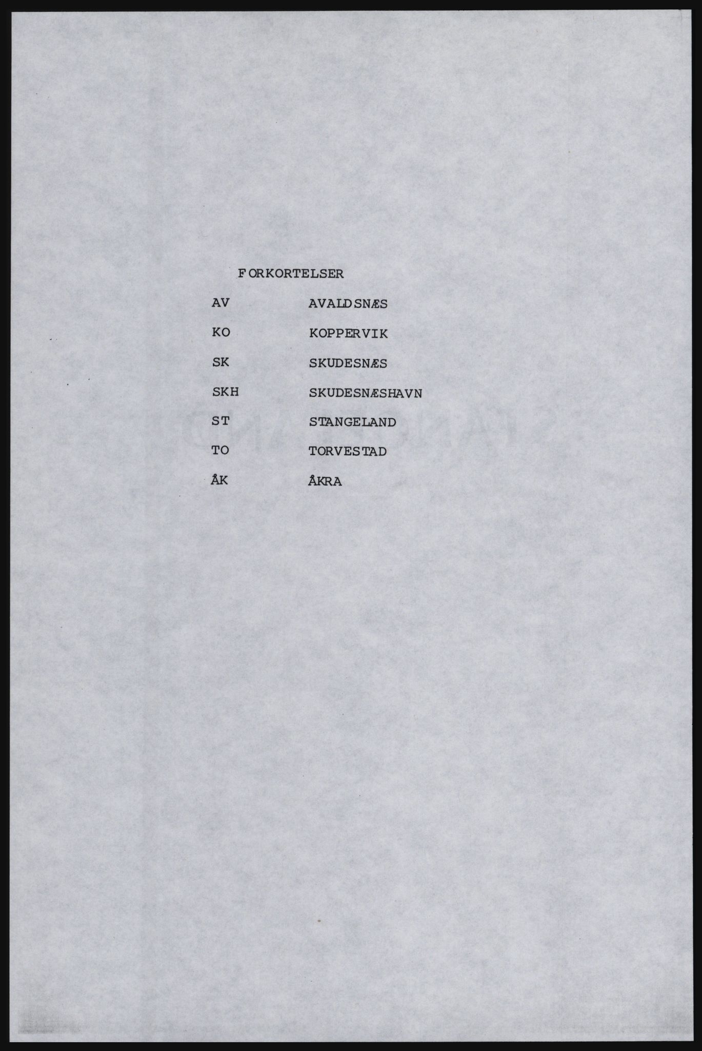 SAST, Avskrift av folketellingen 1920 for Karmøy, 1920, s. 288