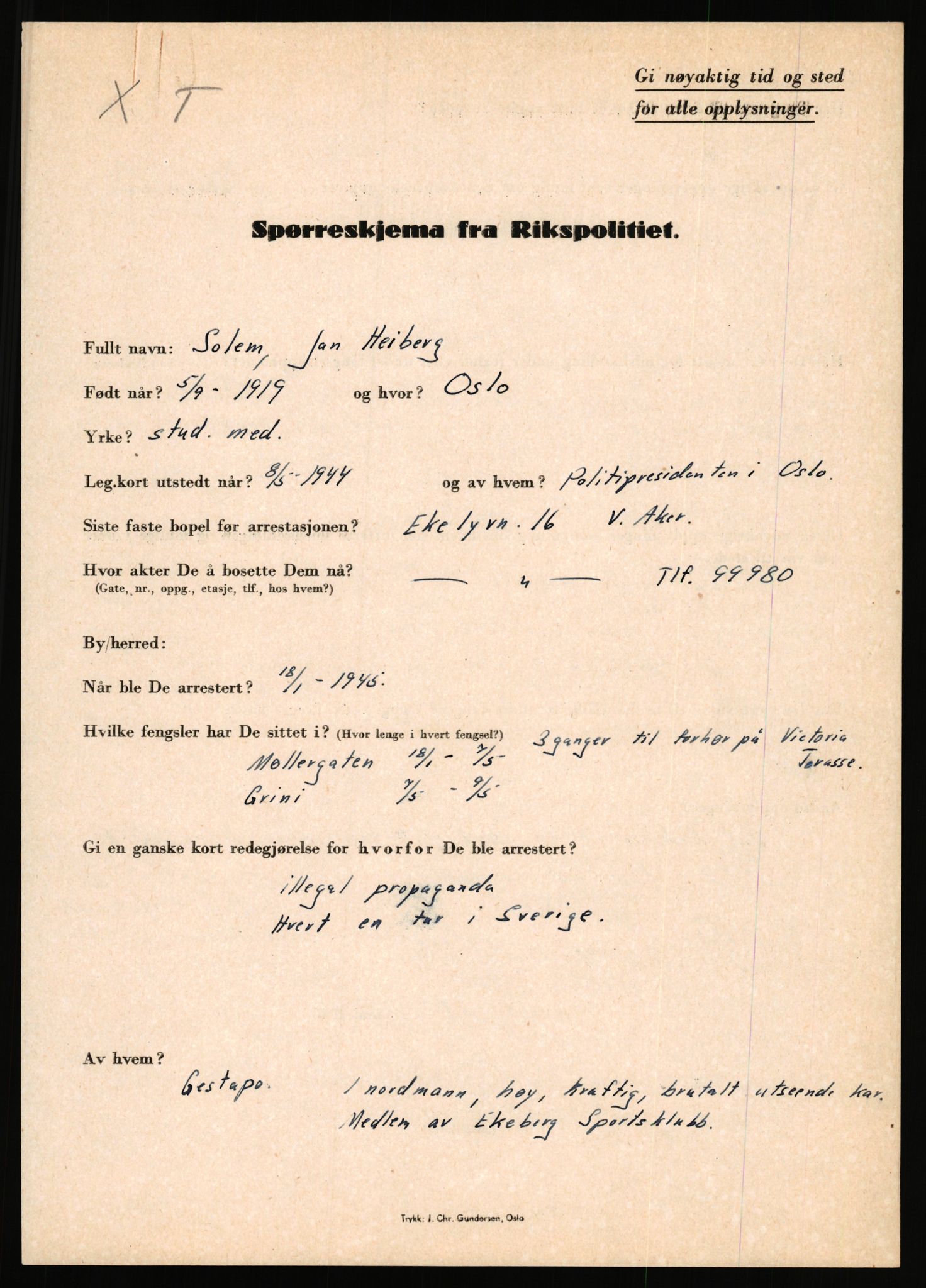 Rikspolitisjefen, AV/RA-S-1560/L/L0015: Scharff, Carlo Max - Stephensen, Gudrun, 1940-1945, s. 828