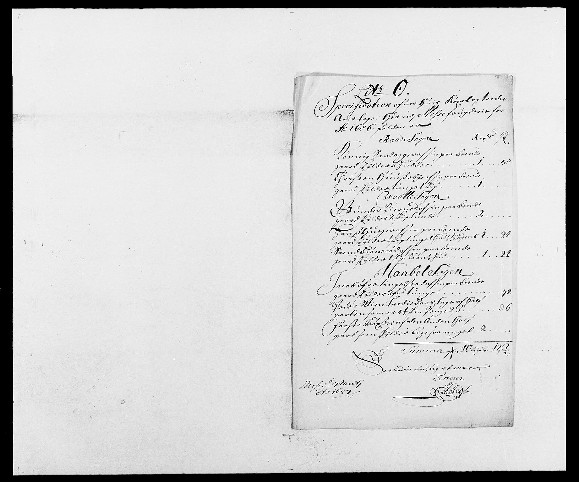 Rentekammeret inntil 1814, Reviderte regnskaper, Fogderegnskap, AV/RA-EA-4092/R02/L0105: Fogderegnskap Moss og Verne kloster, 1685-1687, s. 178