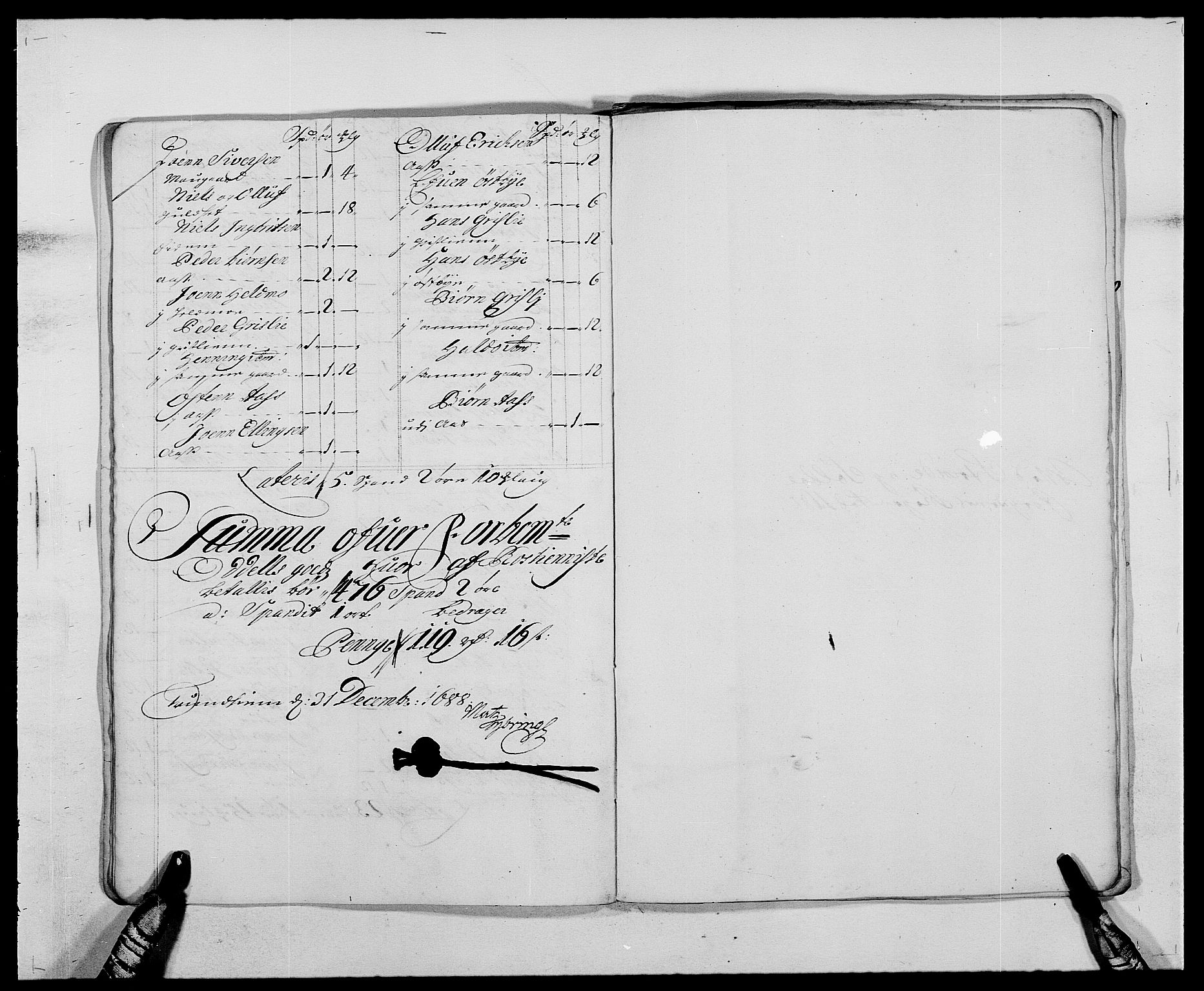 Rentekammeret inntil 1814, Reviderte regnskaper, Fogderegnskap, AV/RA-EA-4092/R61/L4101: Fogderegnskap Strinda og Selbu, 1687-1688, s. 219