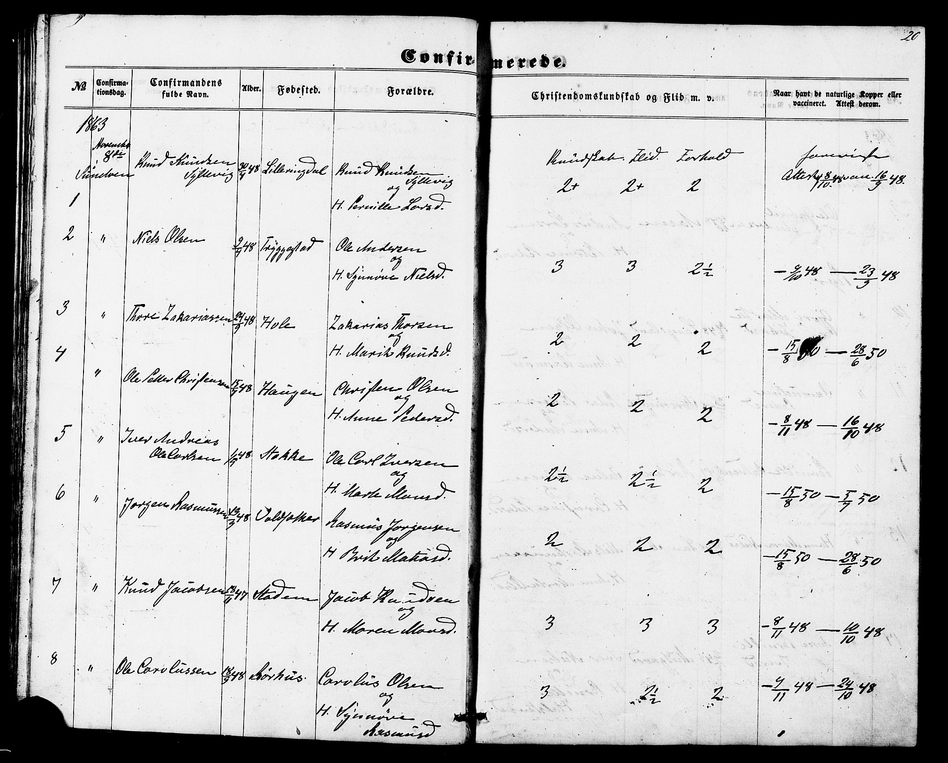 Ministerialprotokoller, klokkerbøker og fødselsregistre - Møre og Romsdal, AV/SAT-A-1454/517/L0225: Ministerialbok nr. 517A05, 1858-1871, s. 20