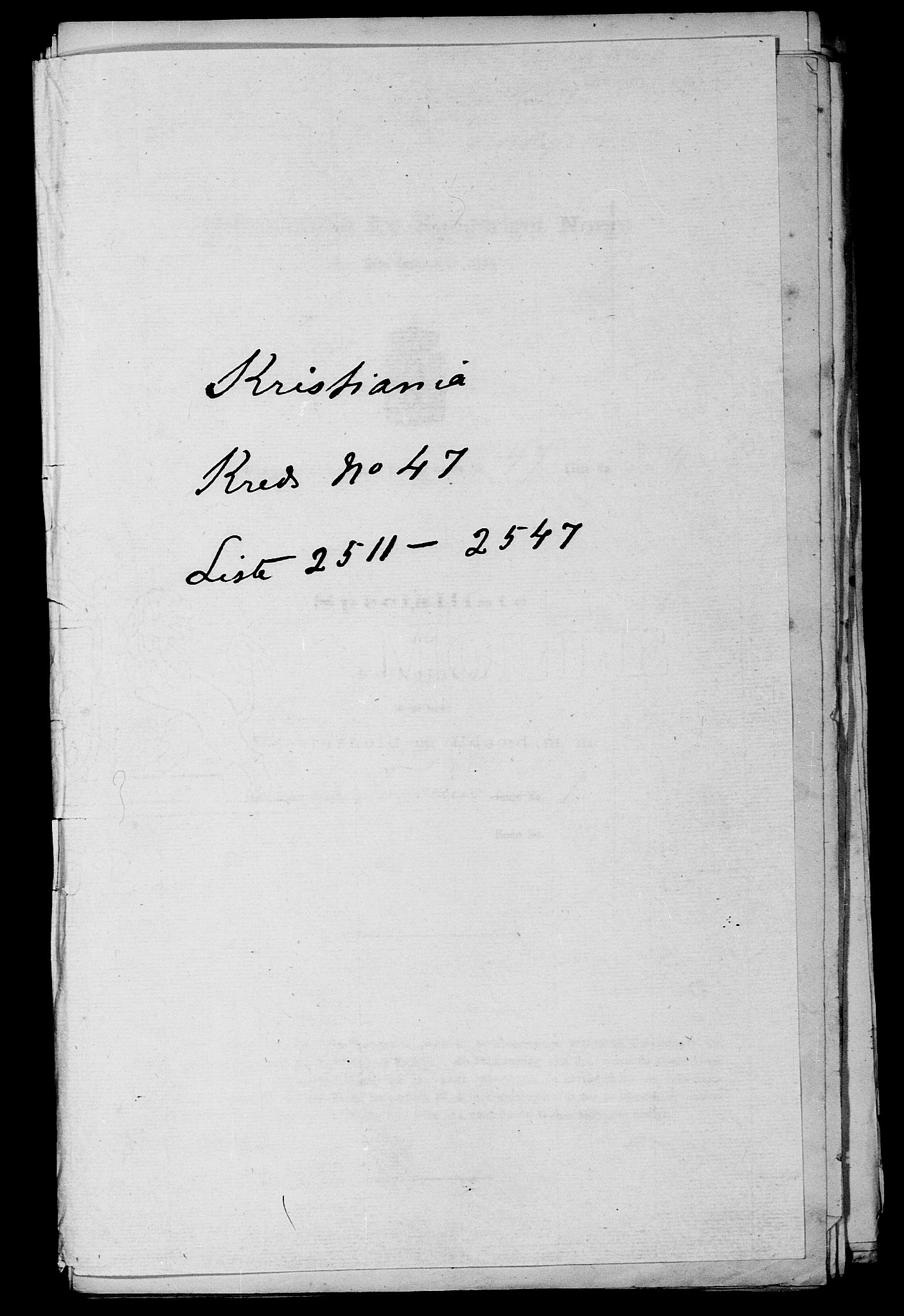 RA, Folketelling 1875 for 0301 Kristiania kjøpstad, 1875, s. 7047