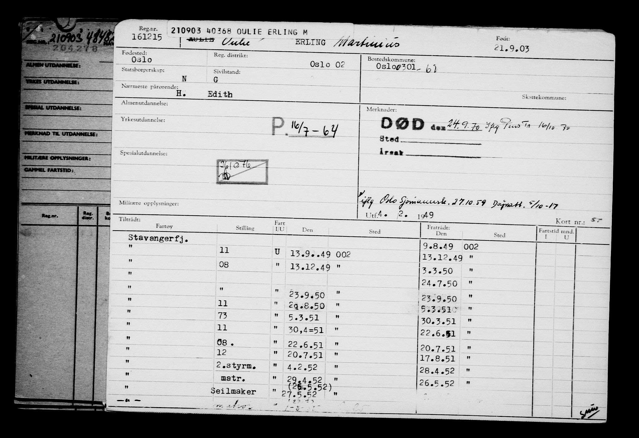 Direktoratet for sjømenn, AV/RA-S-3545/G/Gb/L0050: Hovedkort, 1903, s. 565