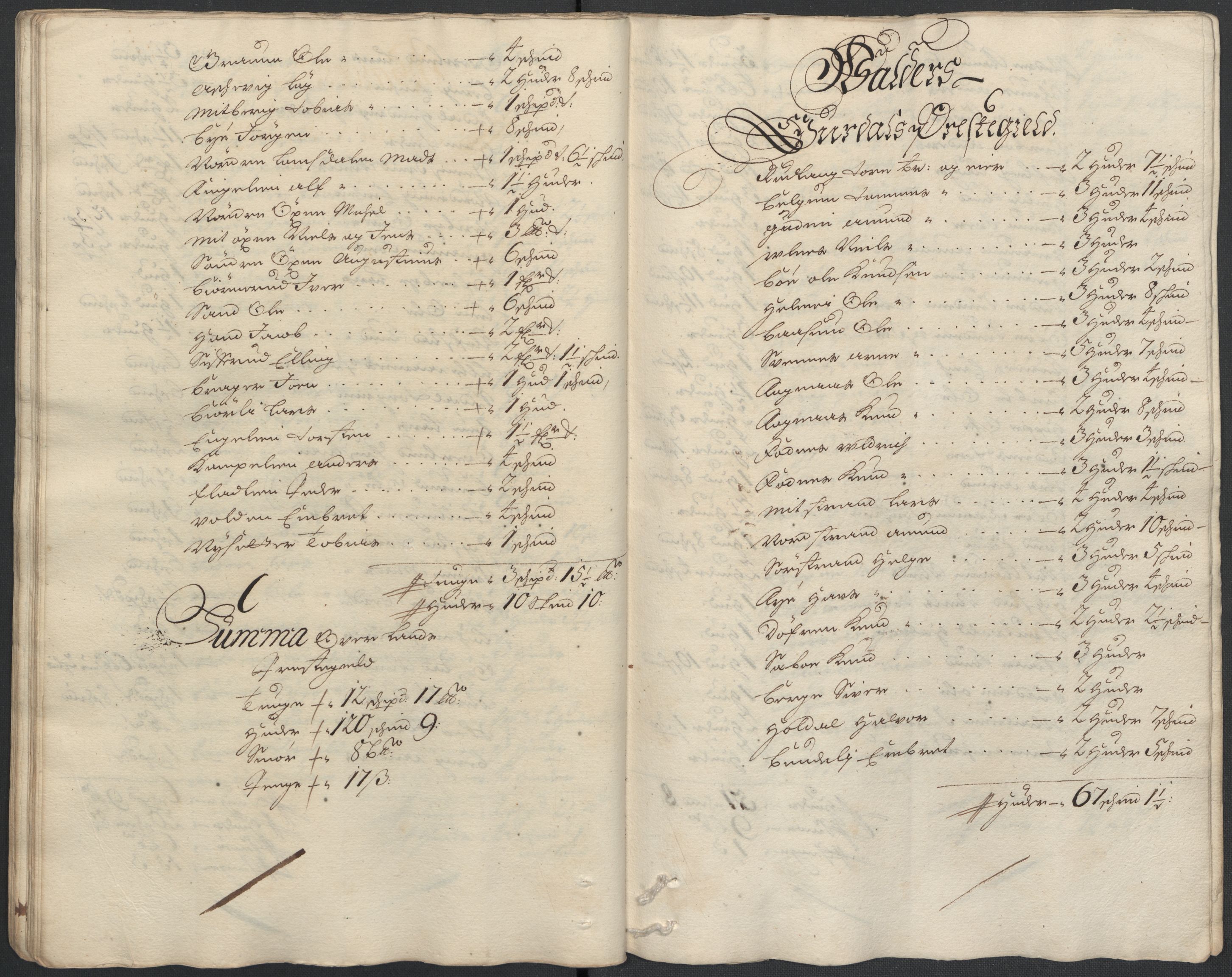 Rentekammeret inntil 1814, Reviderte regnskaper, Fogderegnskap, RA/EA-4092/R18/L1299: Fogderegnskap Hadeland, Toten og Valdres, 1701, s. 425