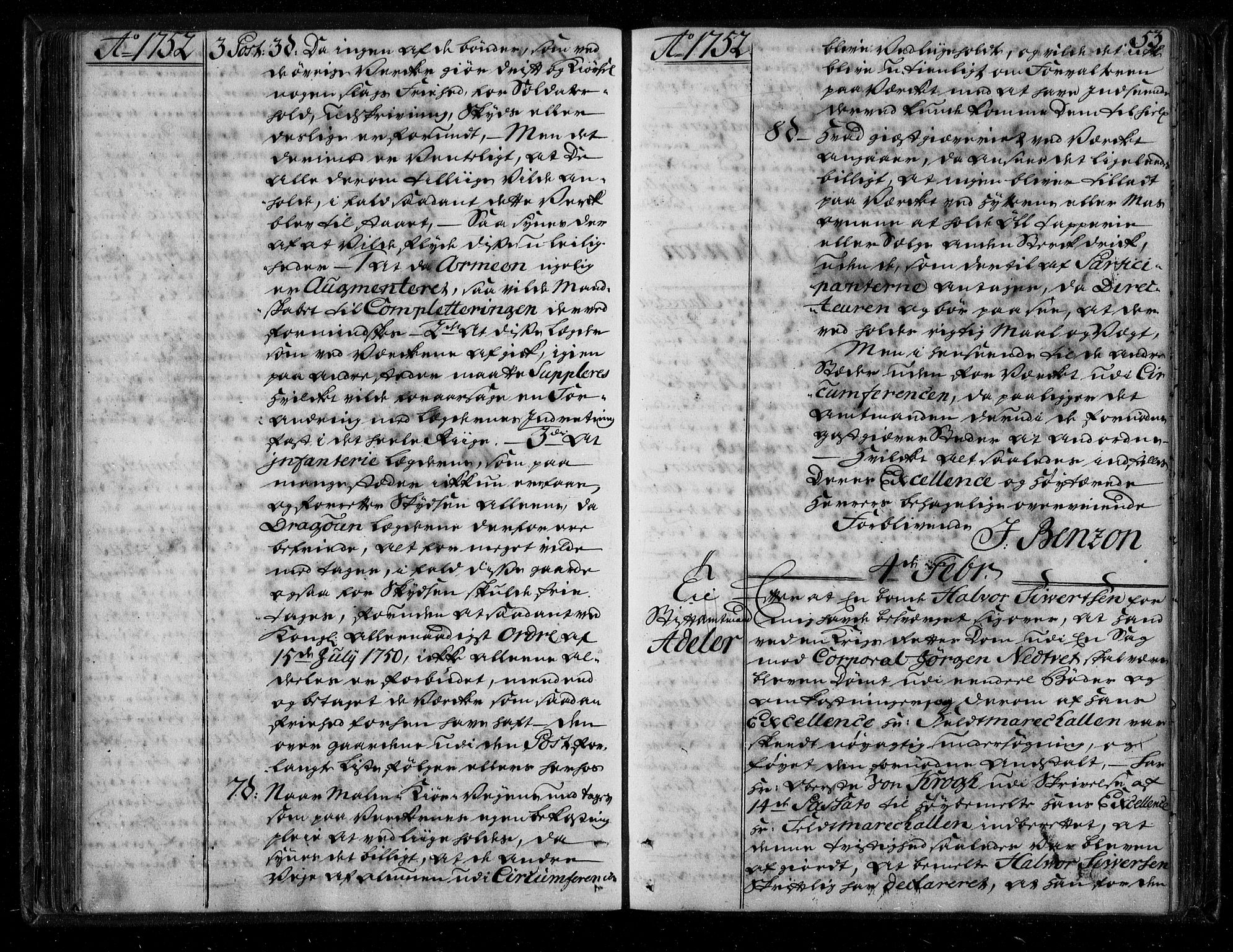 Stattholderembetet 1572-1771, AV/RA-EA-2870/Bf/L0001: Stattholderprotokoll (allmenn kopibok), 1751-1753, s. 52b-53a