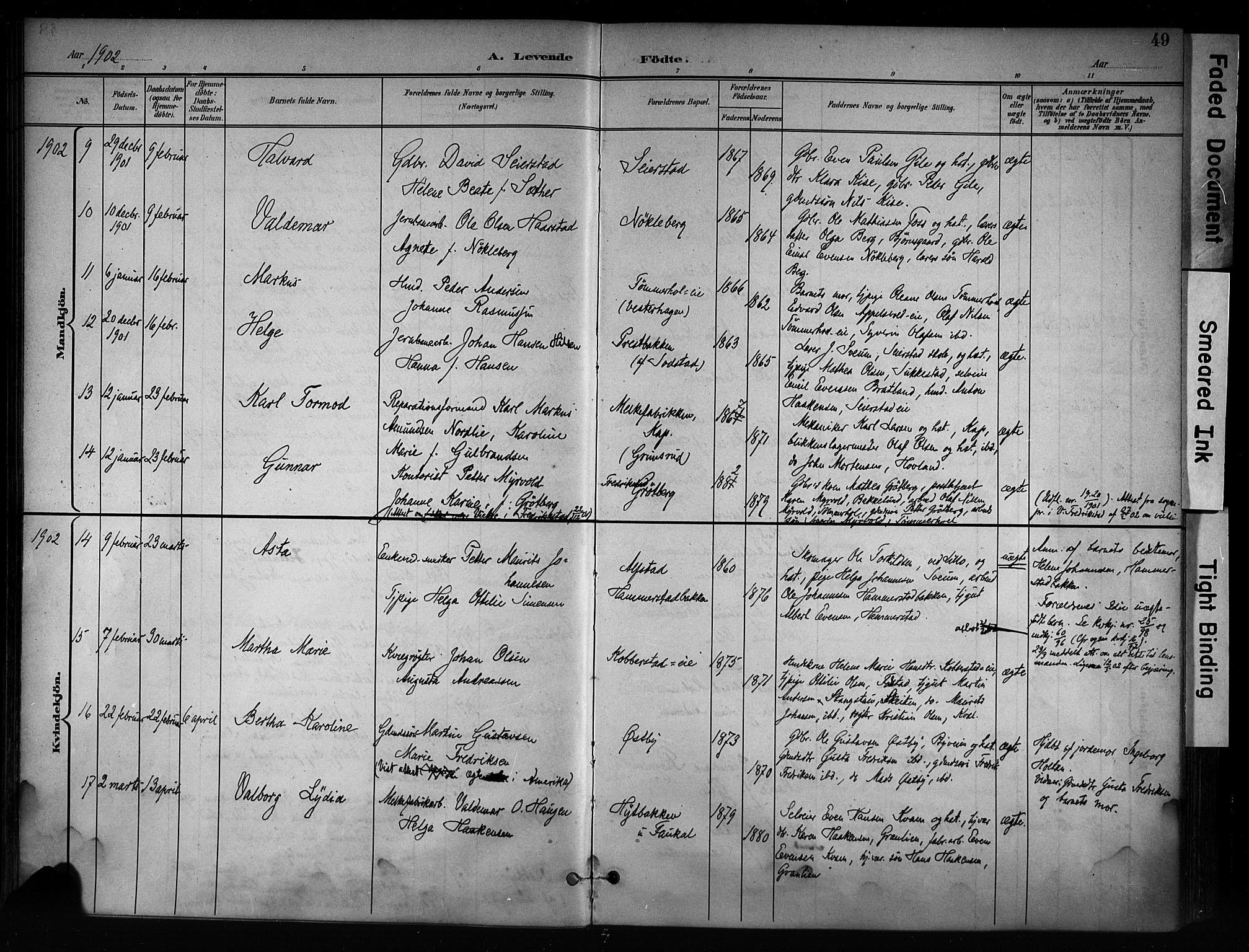 Østre Toten prestekontor, AV/SAH-PREST-104/H/Ha/Haa/L0008: Ministerialbok nr. 8, 1897-1909, s. 49