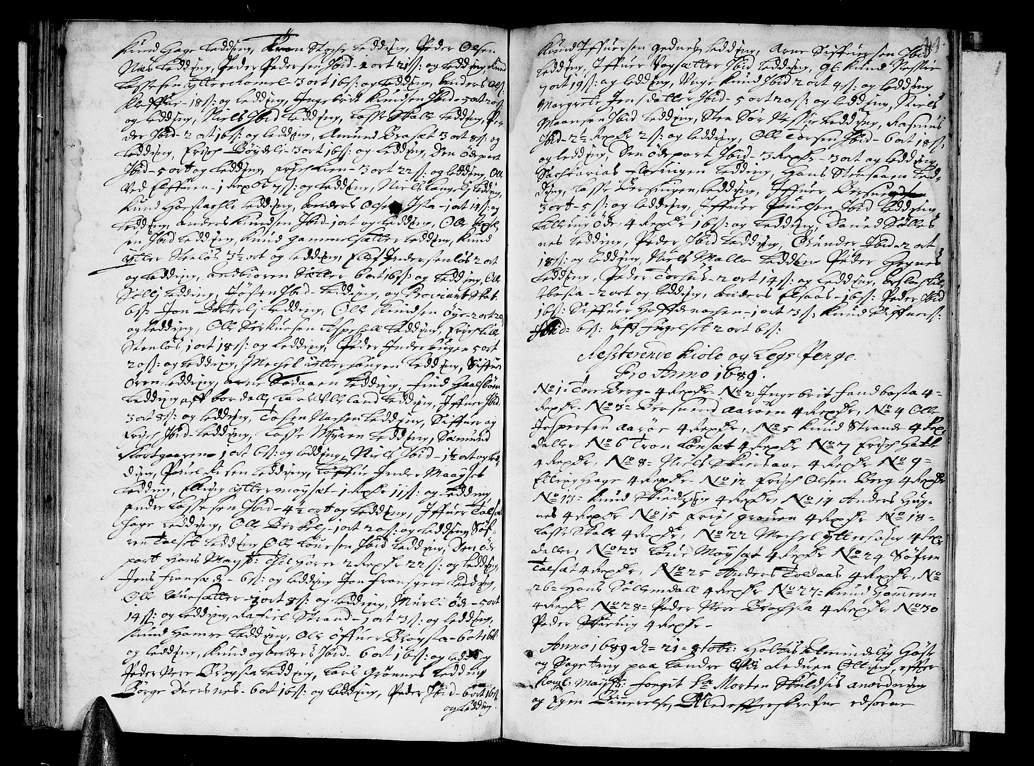 Romsdal sorenskriveri, AV/SAT-A-4149/1/1/1A/L0001: Tingbok, 1688-1690, s. 43b-44a
