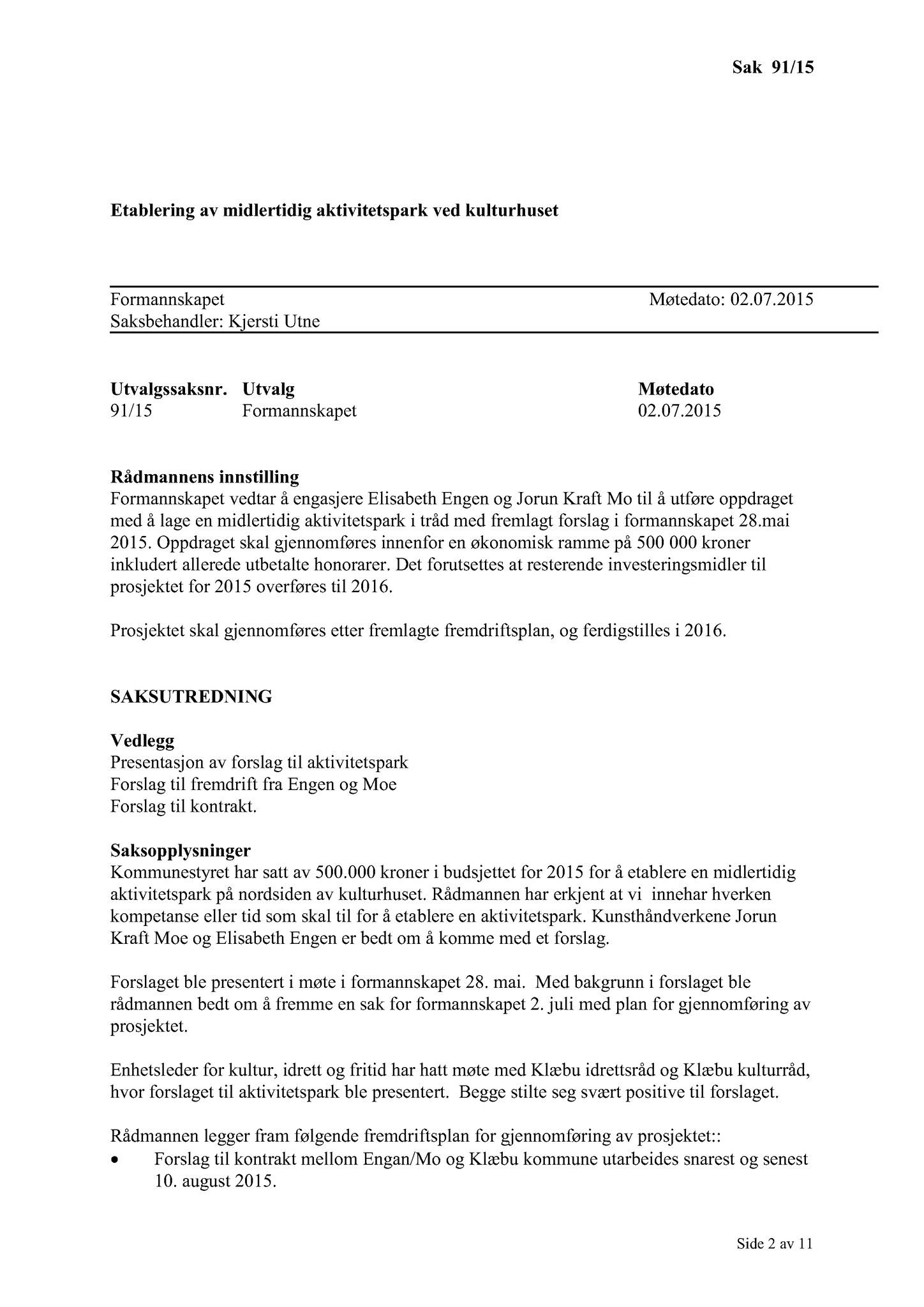 Klæbu Kommune, TRKO/KK/02-FS/L008: Formannsskapet - Møtedokumenter, 2015, s. 2396