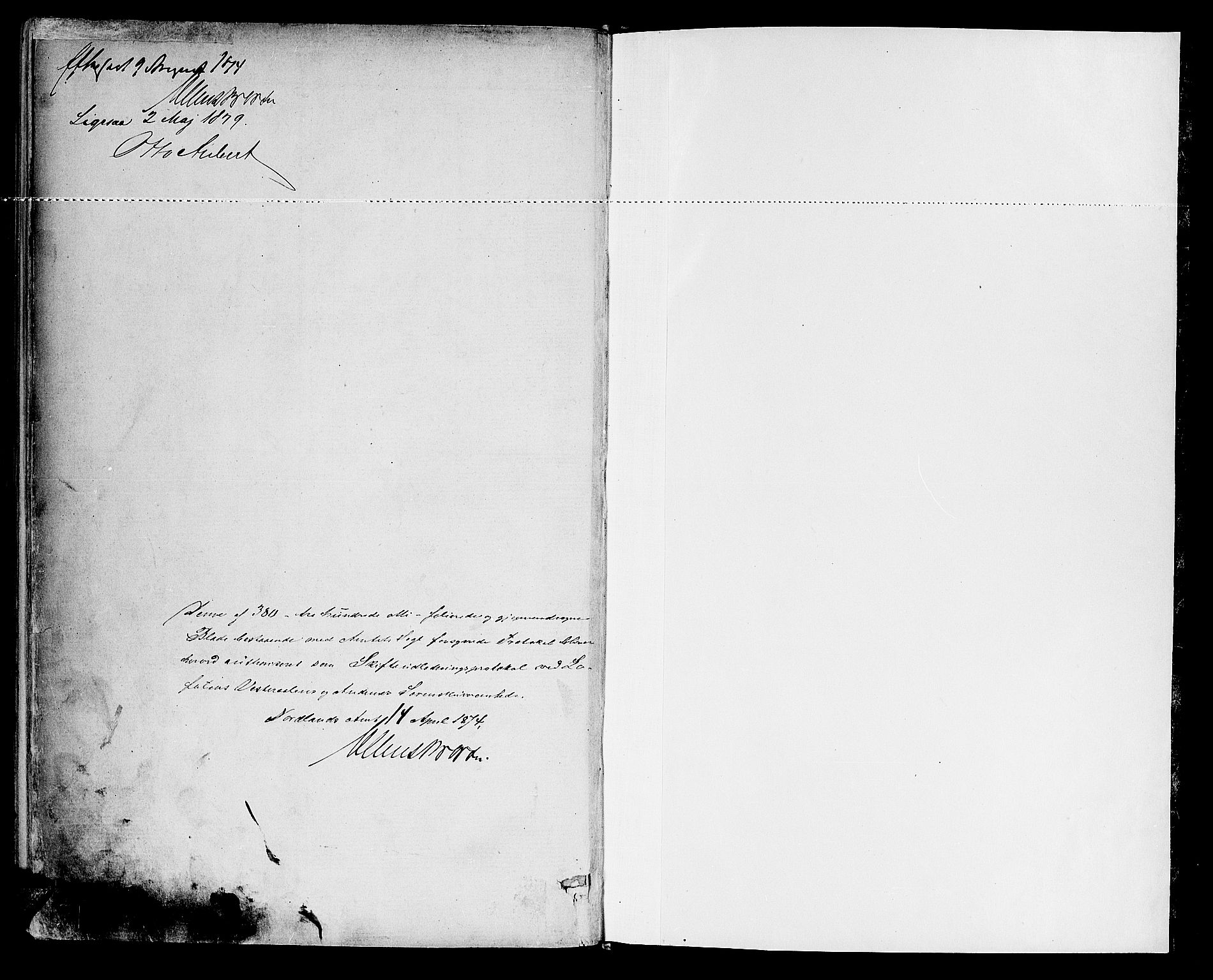 Vesterålen sorenskriveri, SAT/A-4180/1/3/3A/L0020: Skifteslutningsprotokoll, 1873-1879