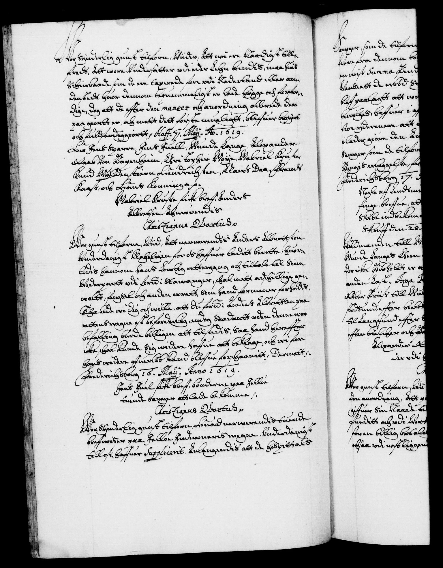 Danske Kanselli 1572-1799, AV/RA-EA-3023/F/Fc/Fca/Fcab/L0004: Norske tegnelser (mikrofilm), 1617-1627, s. 117b