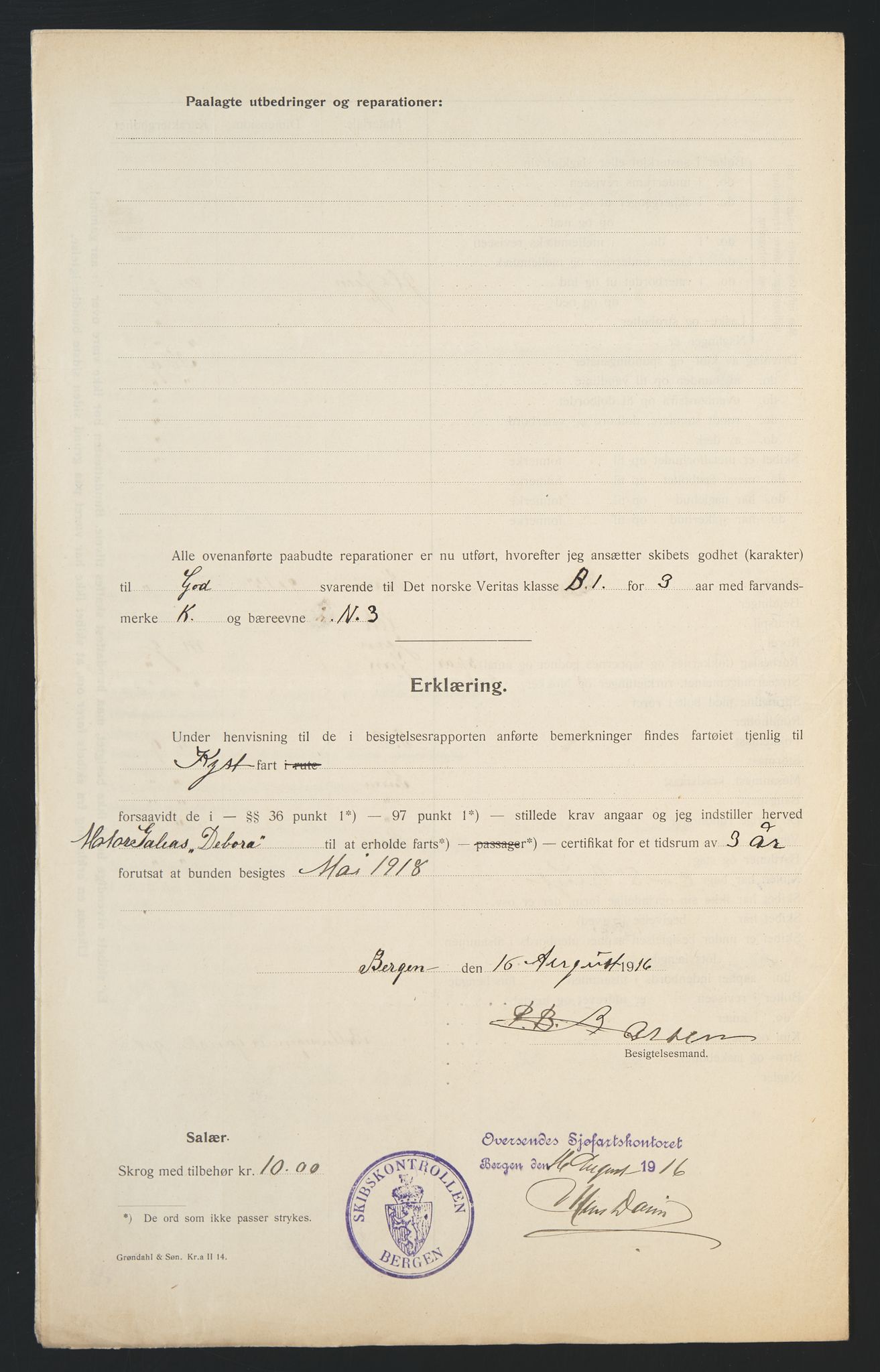Sjøfartsdirektoratet med forløpere, skipsmapper slettede skip, AV/RA-S-4998/F/Fa/L0235: --, 1847-1930, s. 169
