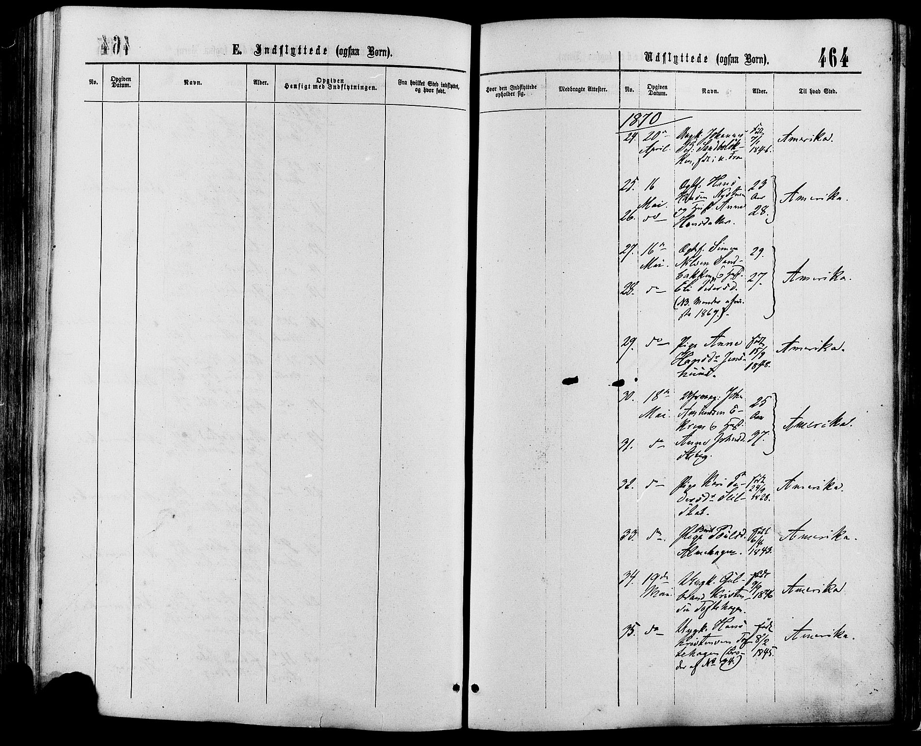 Sør-Fron prestekontor, SAH/PREST-010/H/Ha/Haa/L0002: Ministerialbok nr. 2, 1864-1880, s. 464