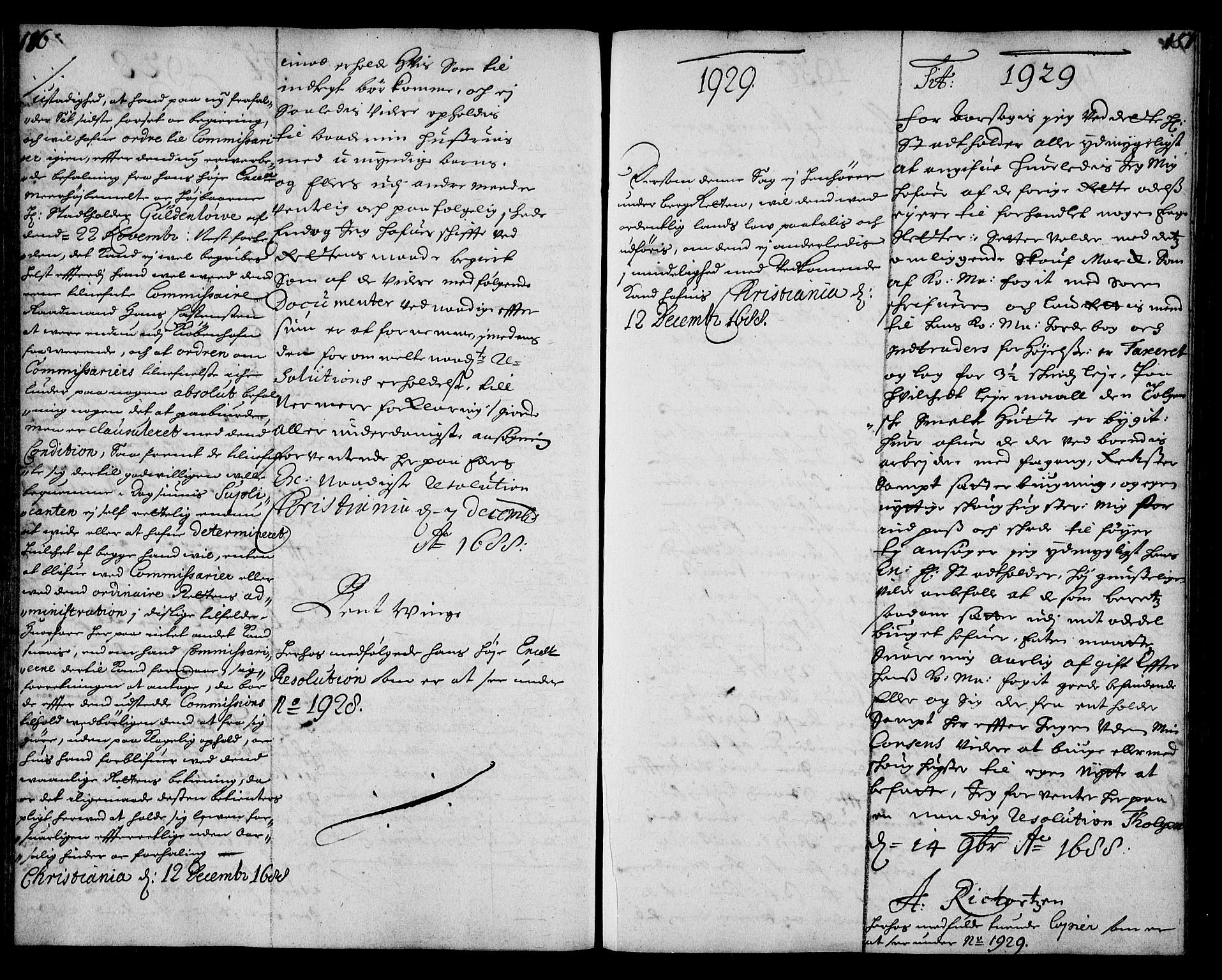 Stattholderembetet 1572-1771, AV/RA-EA-2870/Ae/L0006: Supplikasjons- og resolusjonsprotokoll, 1688-1689, s. 186-187