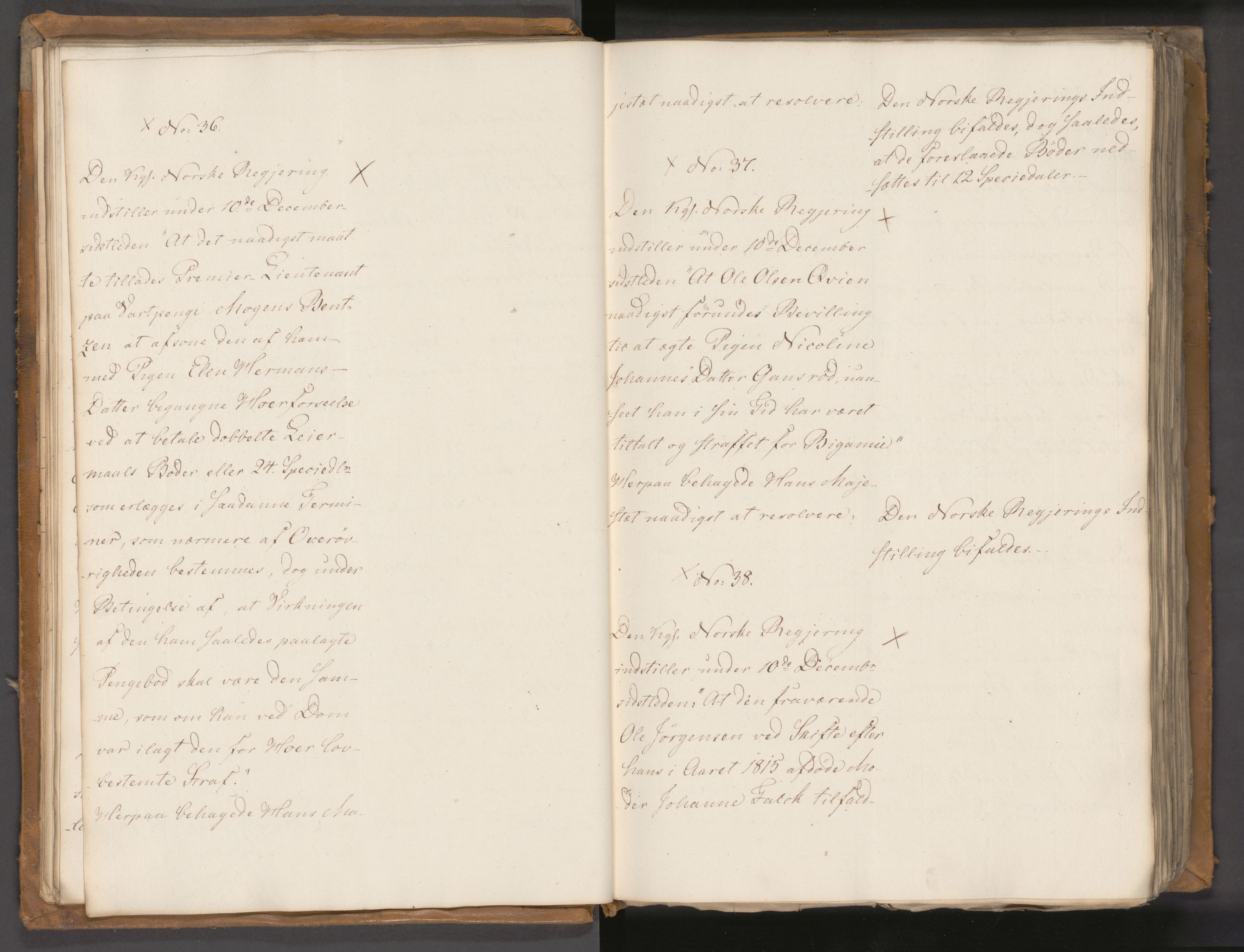 Statsrådssekretariatet, AV/RA-S-1001/A/Ab/L0020: Kgl. res. nr. 1-579, 1. halvår, 1825