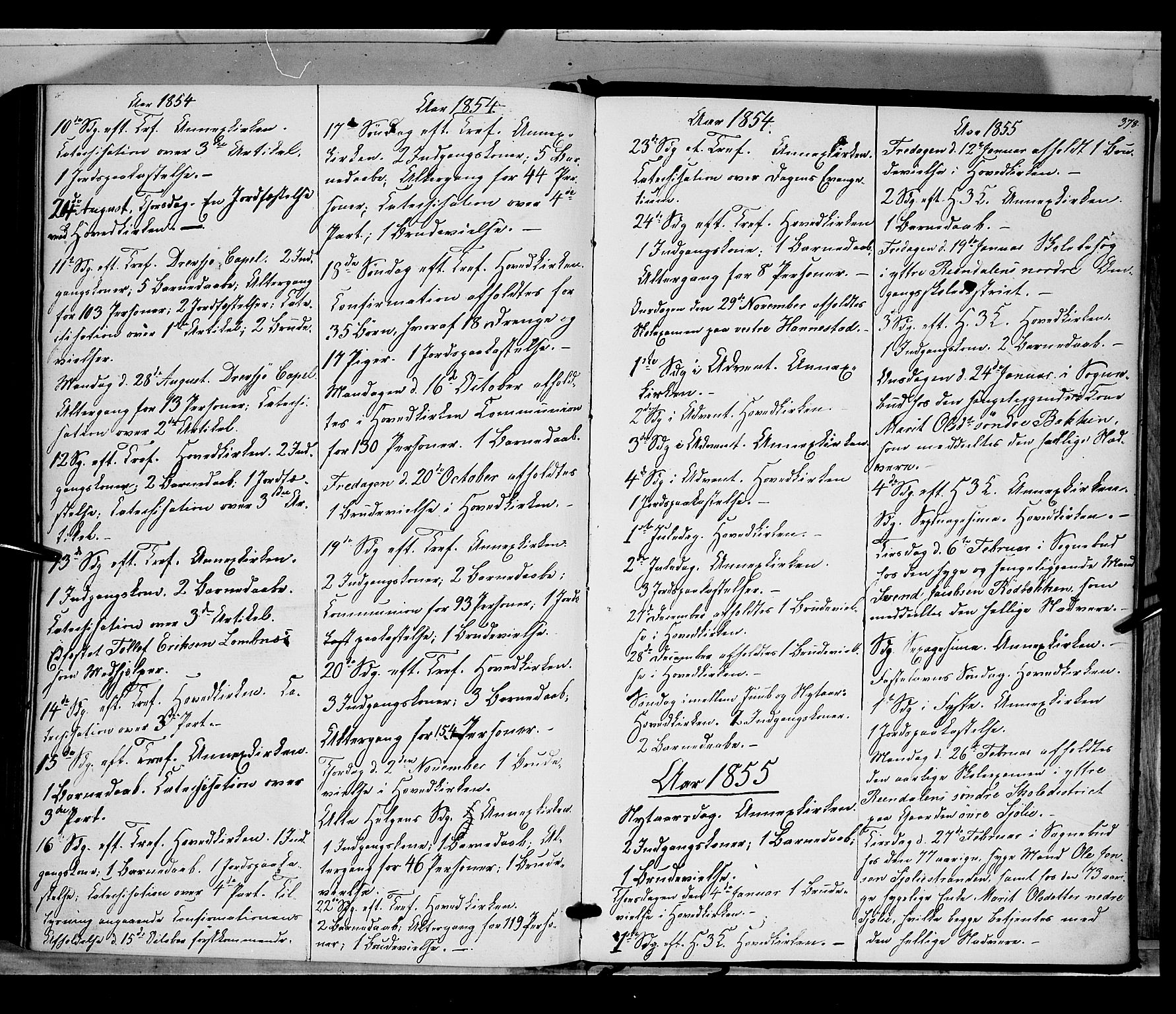 Rendalen prestekontor, AV/SAH-PREST-054/H/Ha/Haa/L0005: Ministerialbok nr. 5, 1853-1866, s. 378