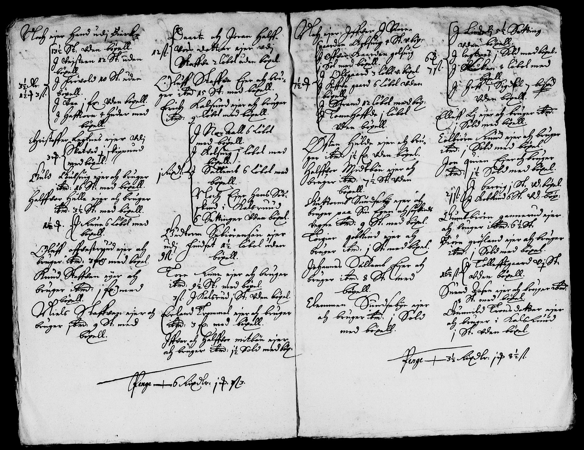 Rentekammeret inntil 1814, Reviderte regnskaper, Lensregnskaper, AV/RA-EA-5023/R/Rb/Rba/L0238: Akershus len, 1656-1657