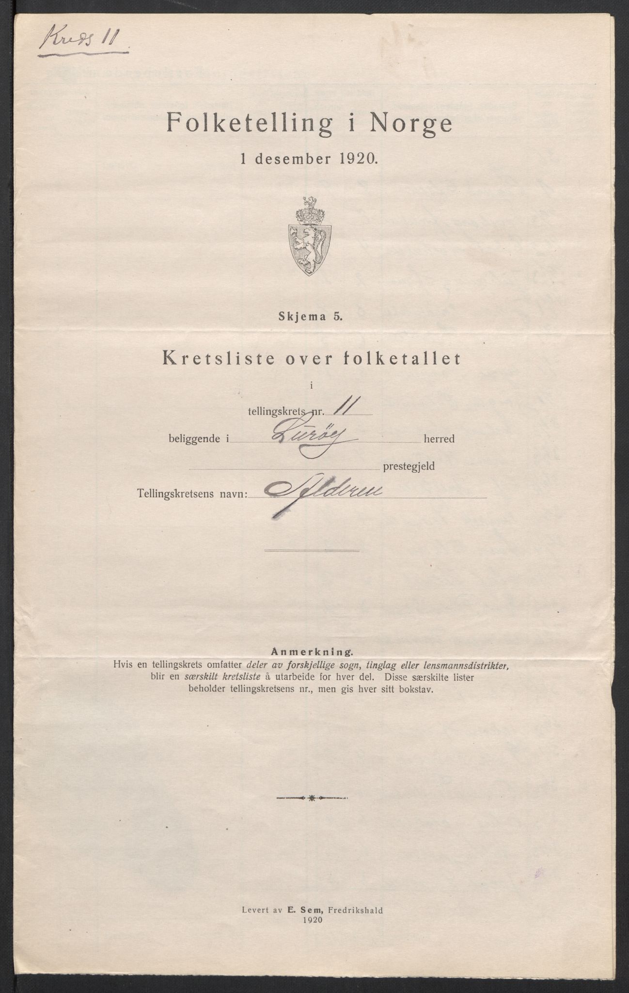SAT, Folketelling 1920 for 1834 Lurøy herred, 1920, s. 40